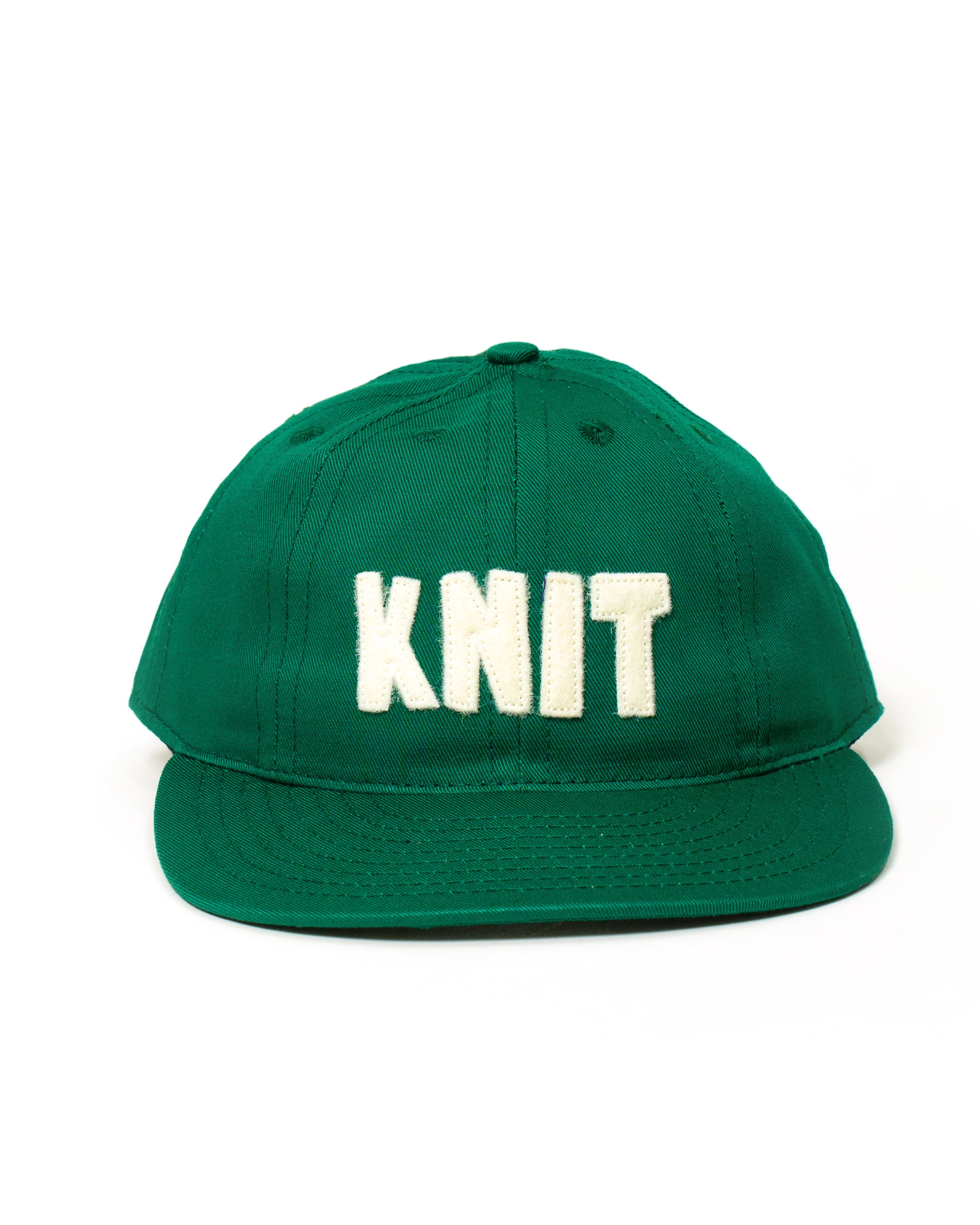 KNIT Cotton Twill Dad Cap - Green