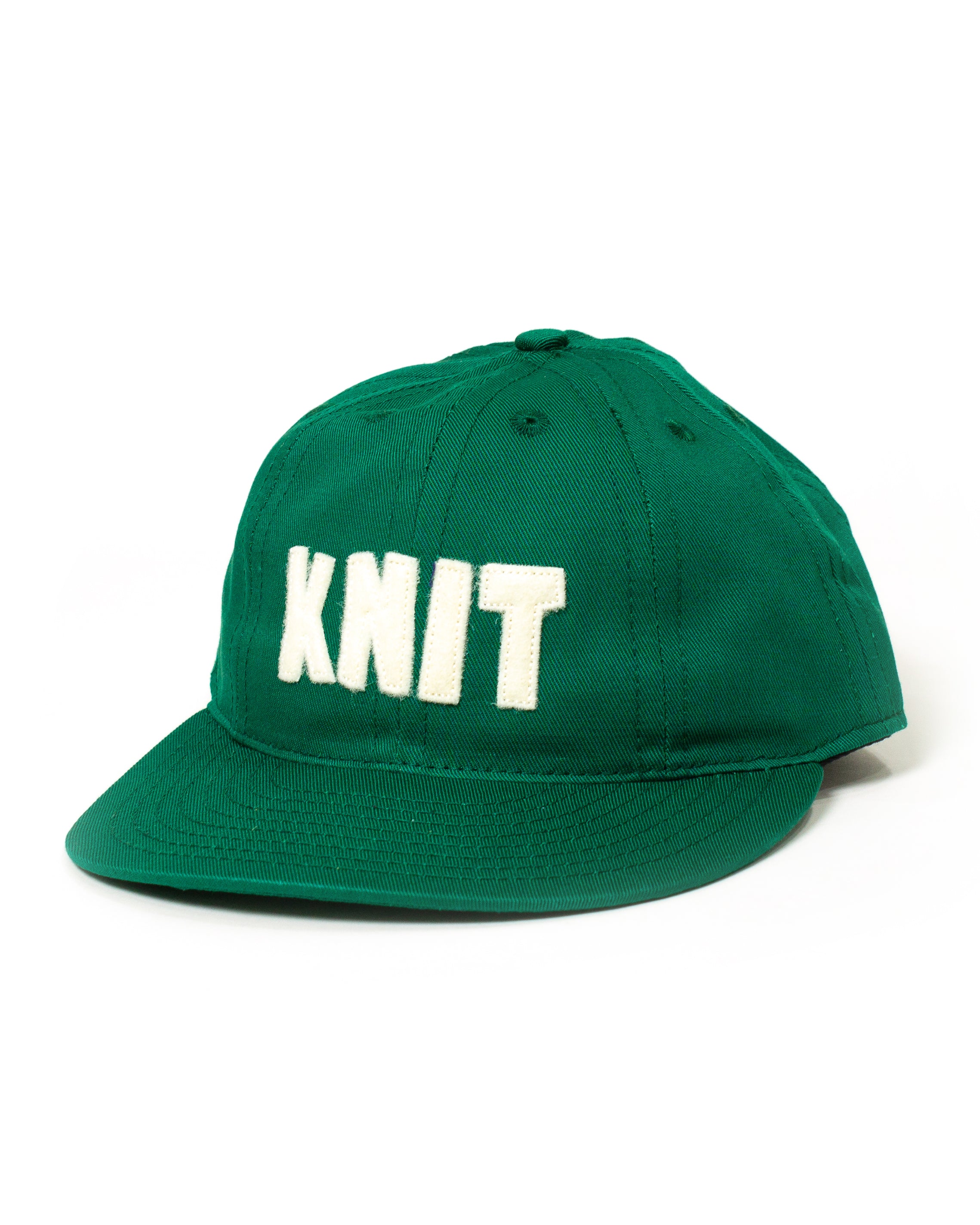 KNIT Cotton Twill Dad Cap - Green