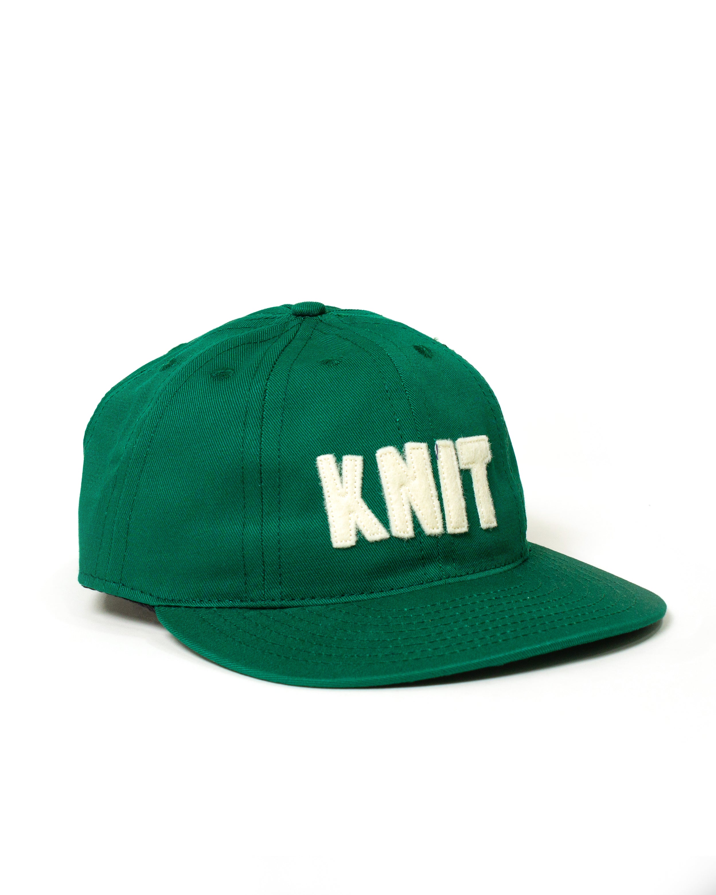 KNIT Cotton Twill Dad Cap - Green