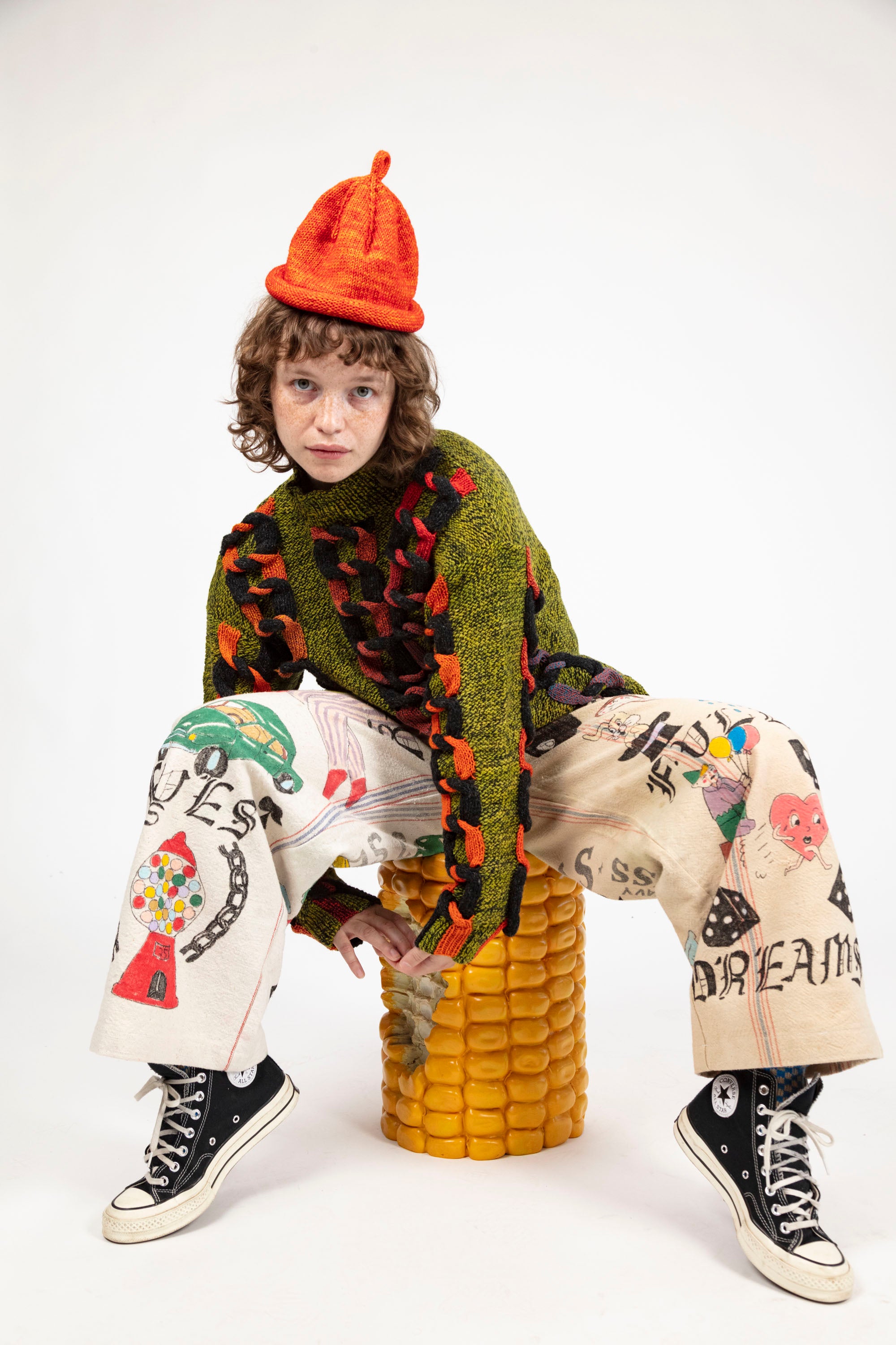 Loop Badu-p Hat Pattern