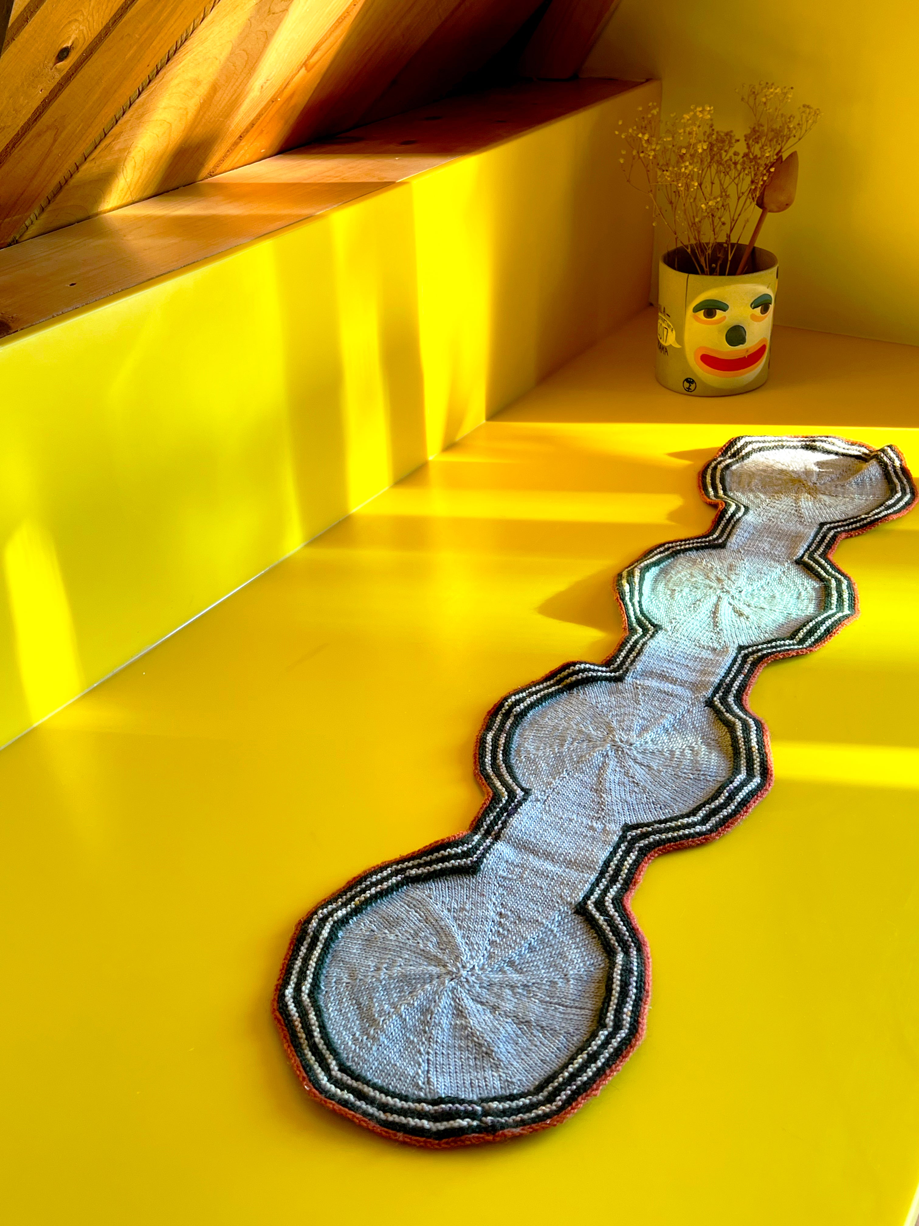 Anal Beads Scarf Pattern