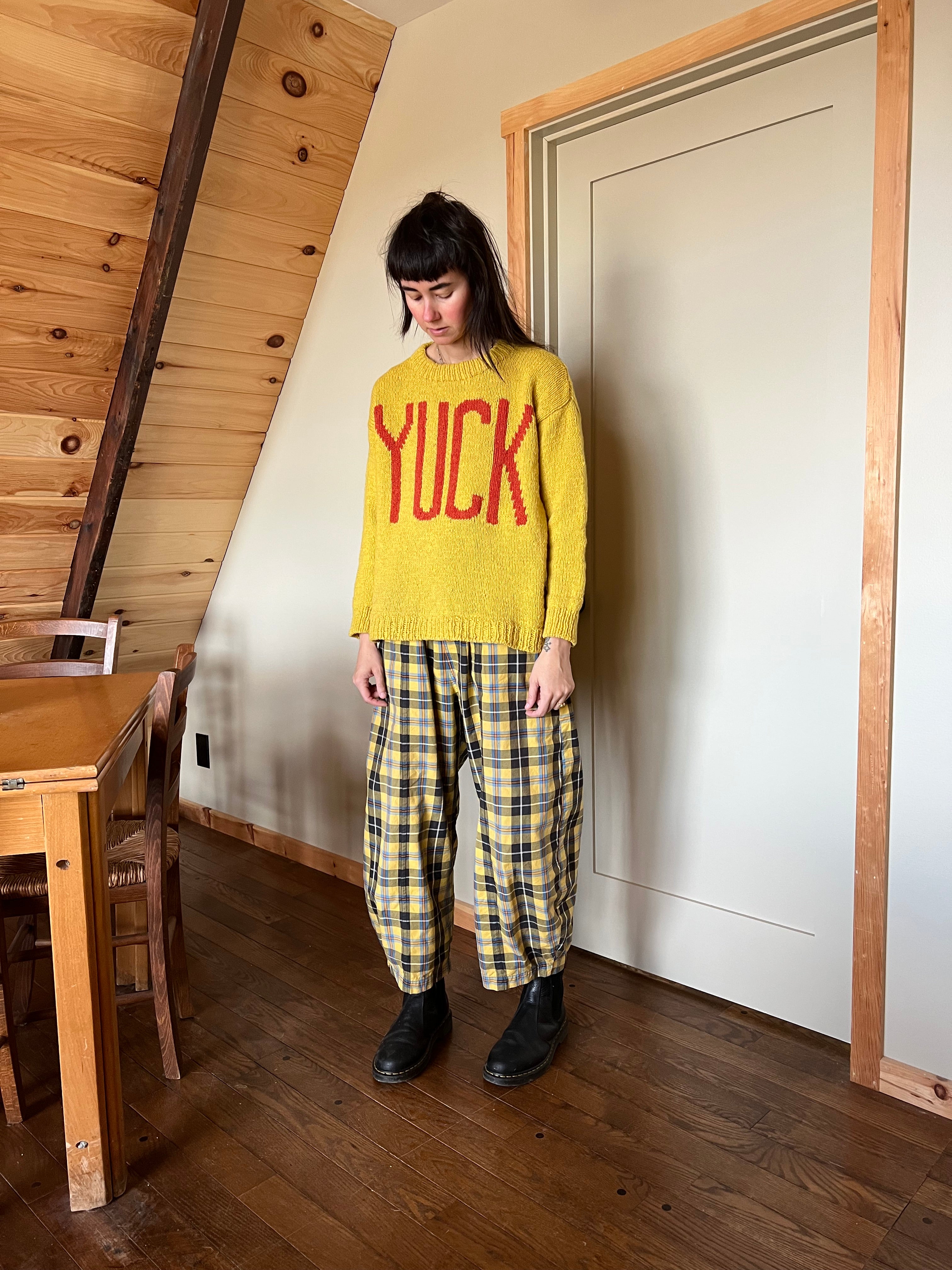 4 Letter Sweater Pattern