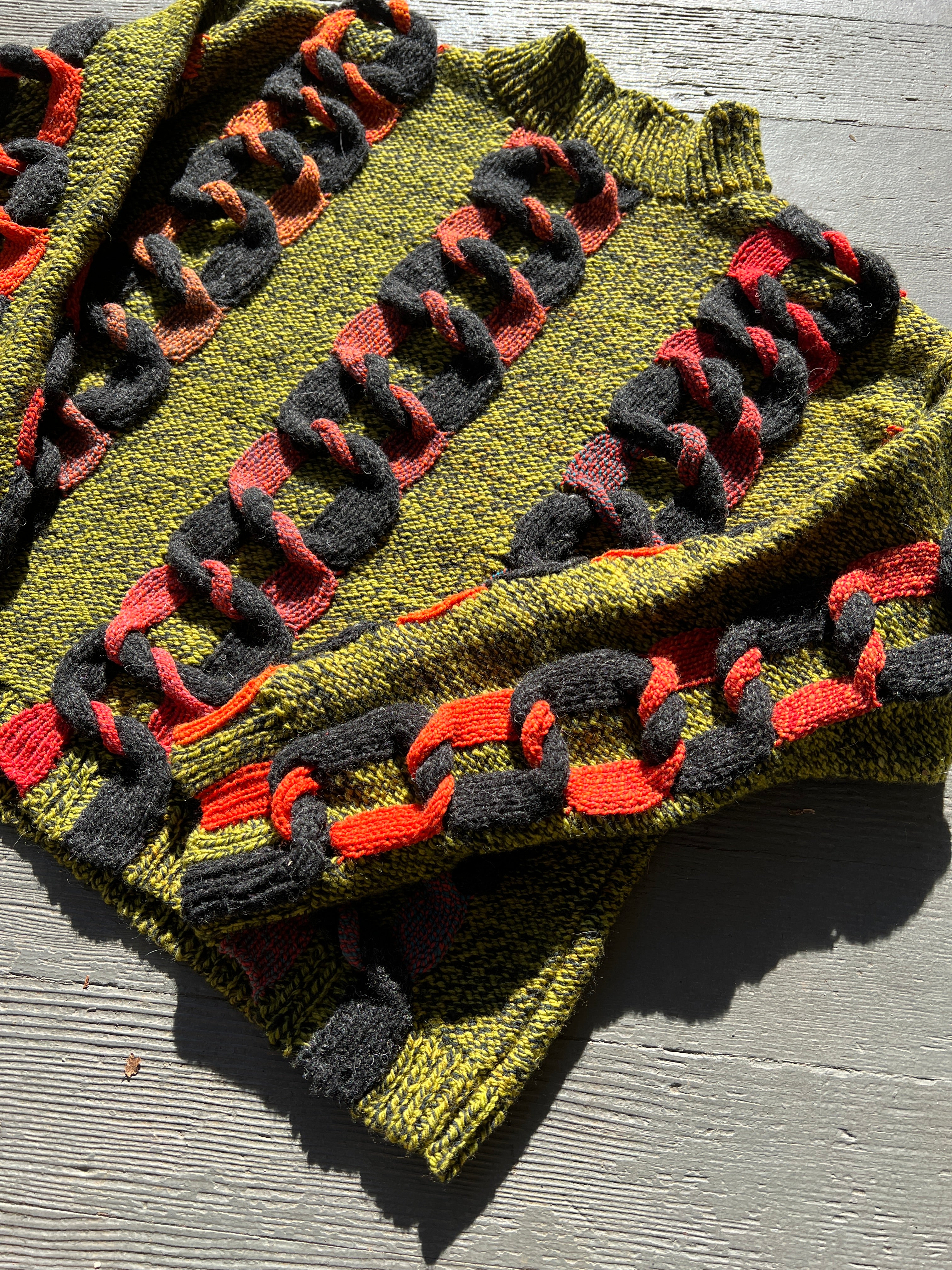 Chains Sweater Pattern