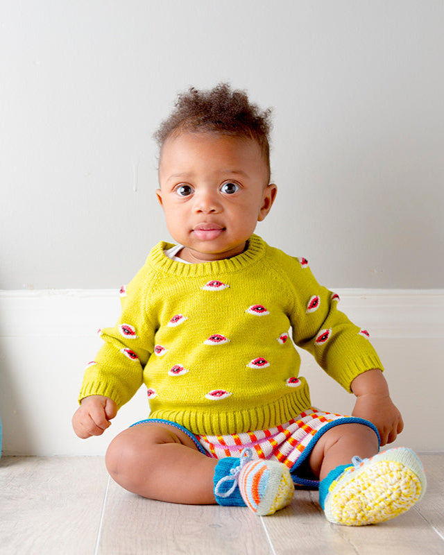 Baby Eyes Sweater + Vest Pattern