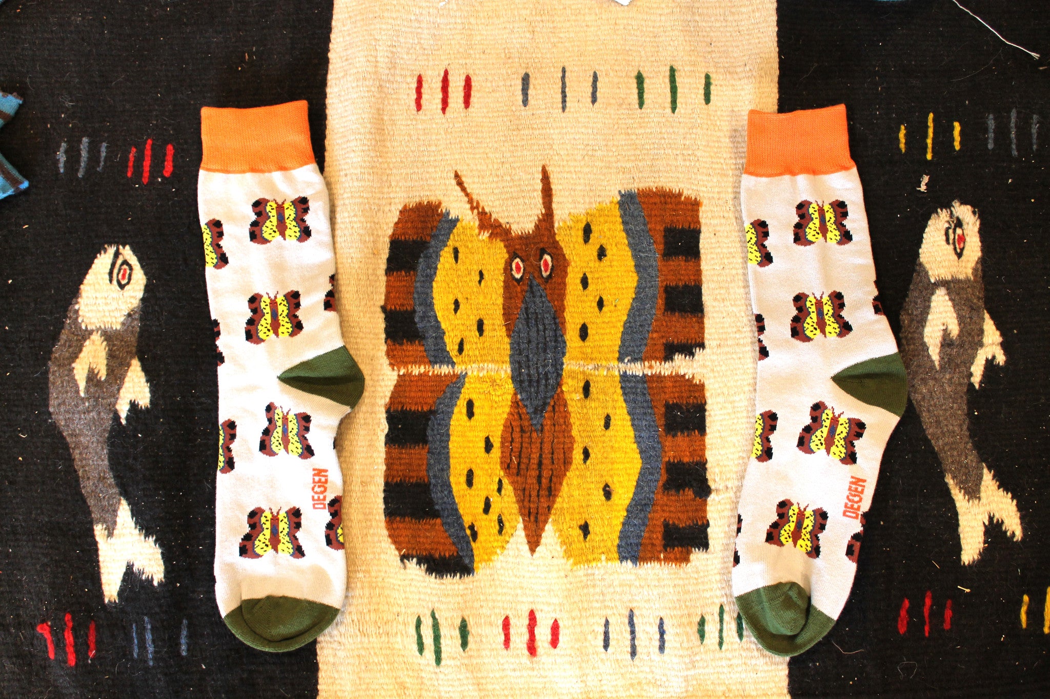 Grumpy Butterfly Socks