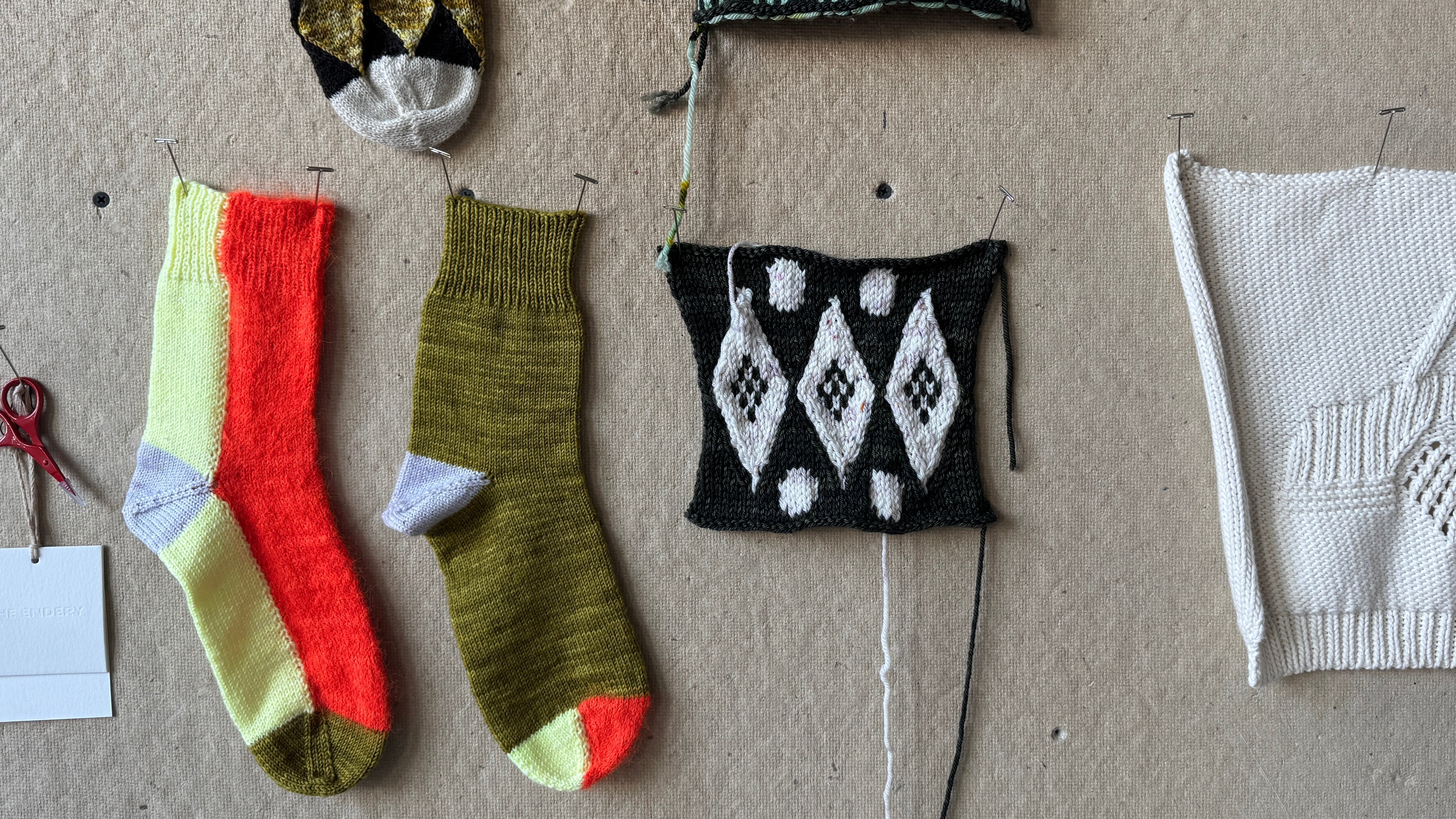 Diamonds and Dots Sweater Pattern