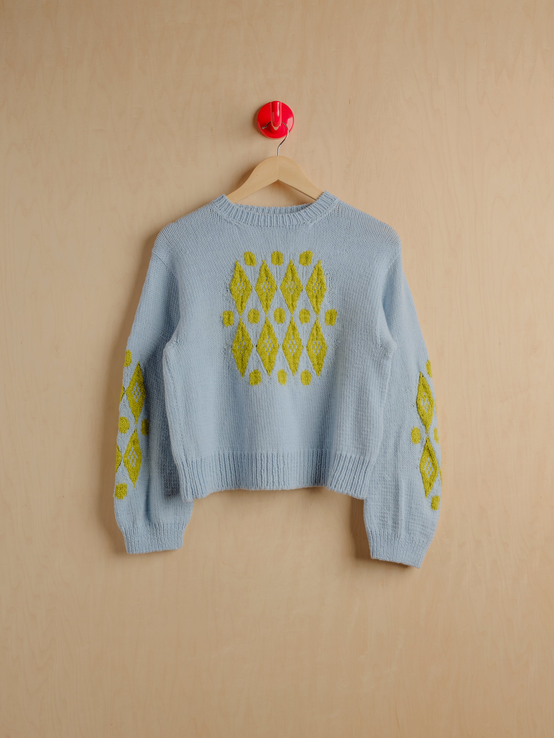 Diamonds and Dots Sweater Pattern