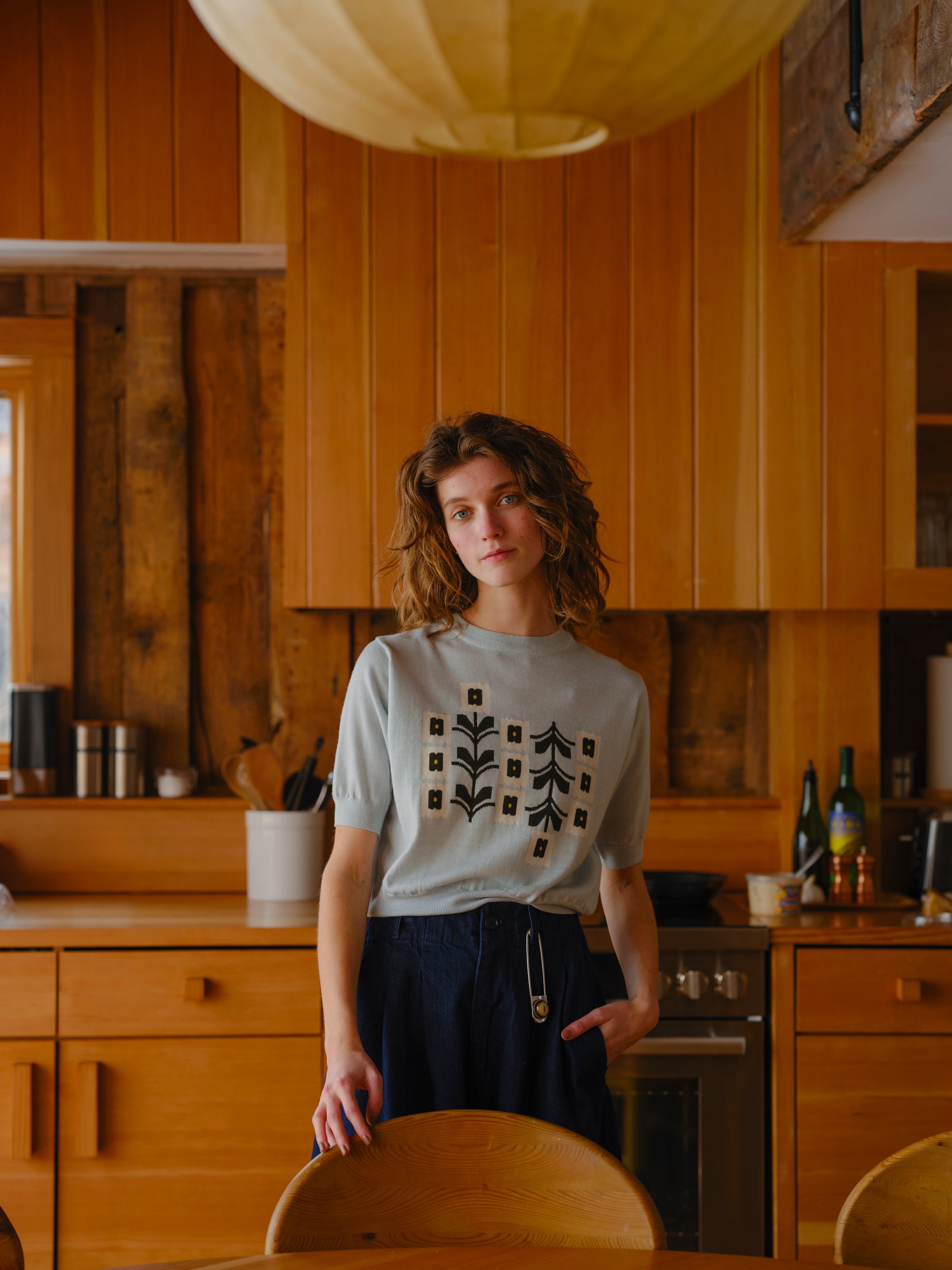 Hellebore Flower Sweater Tee