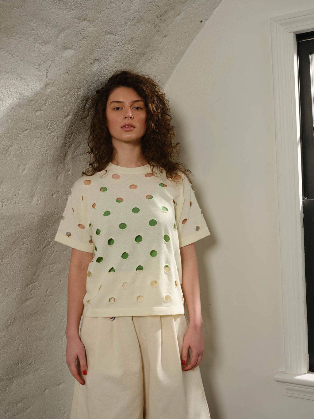 Cloud Cotton Bind Off Sweater Tee