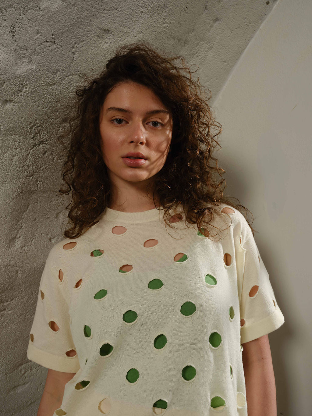 Cloud Cotton Bind Off Sweater Tee