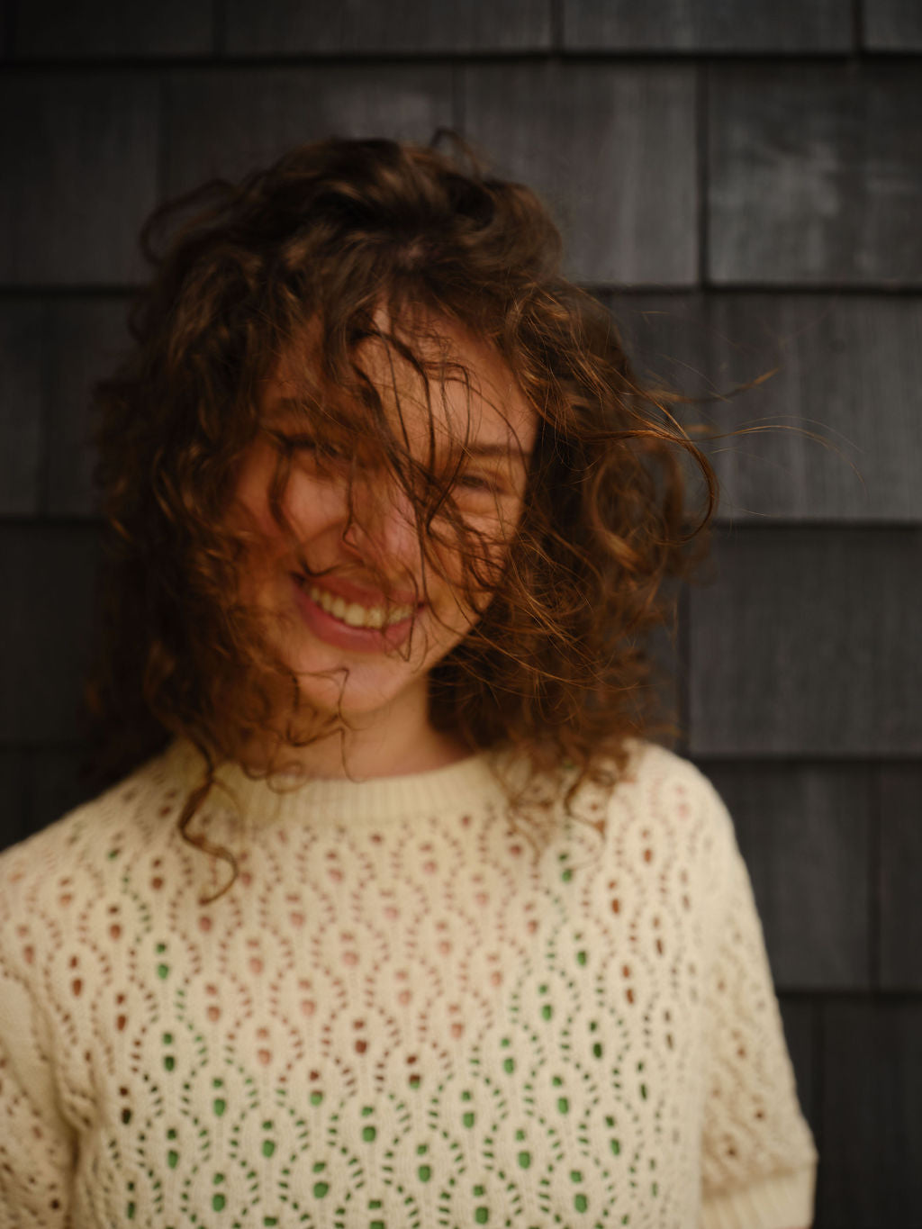 Natural Edie Sweater Tee