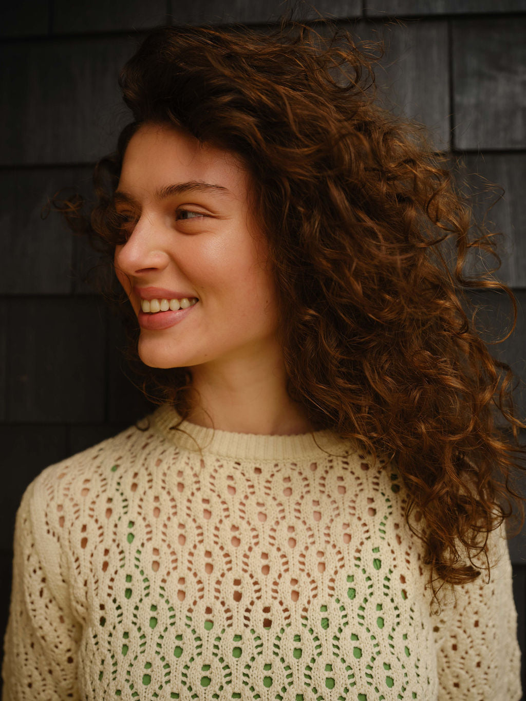 Natural Edie Sweater Tee