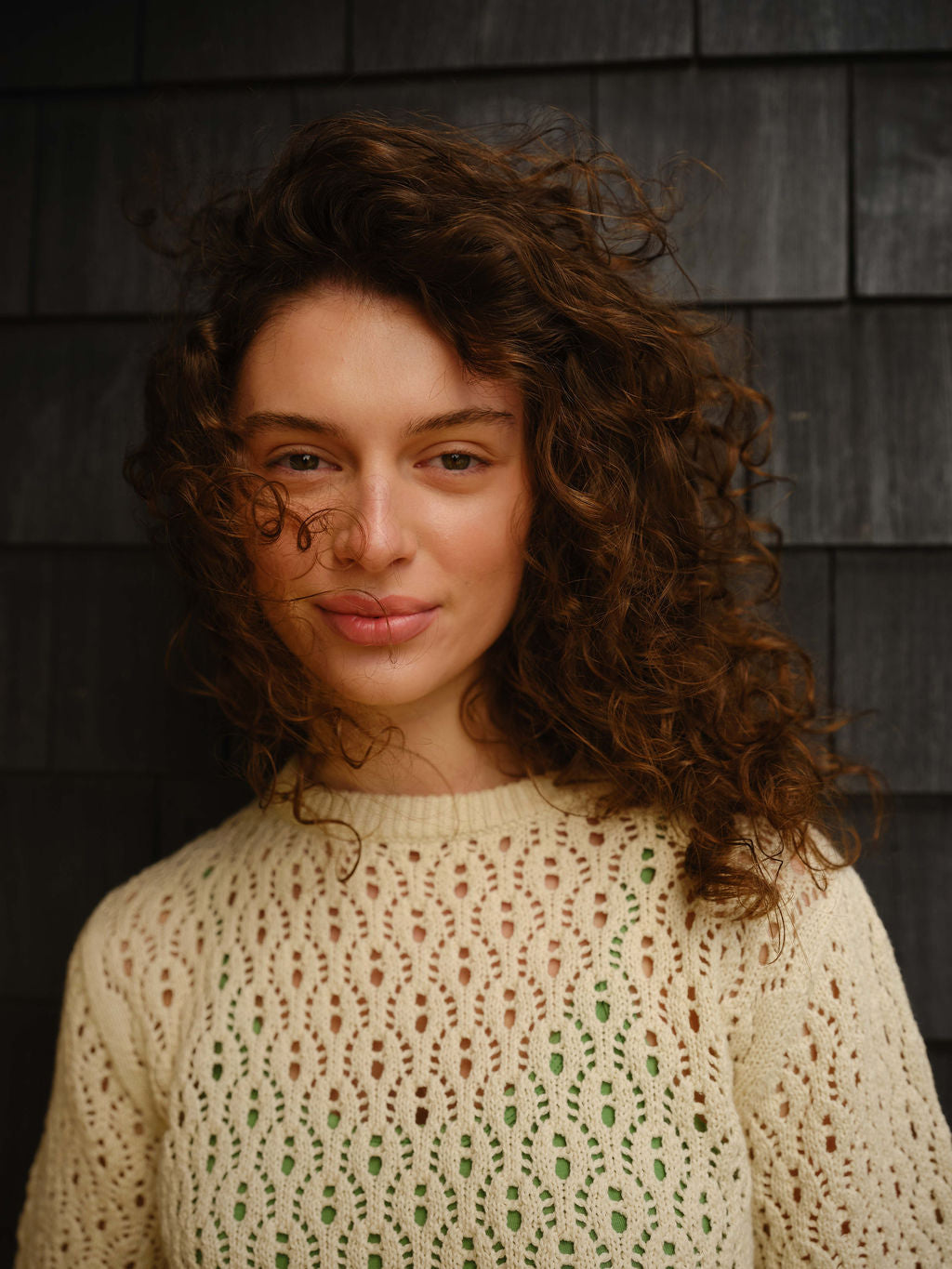 Natural Edie Sweater Tee