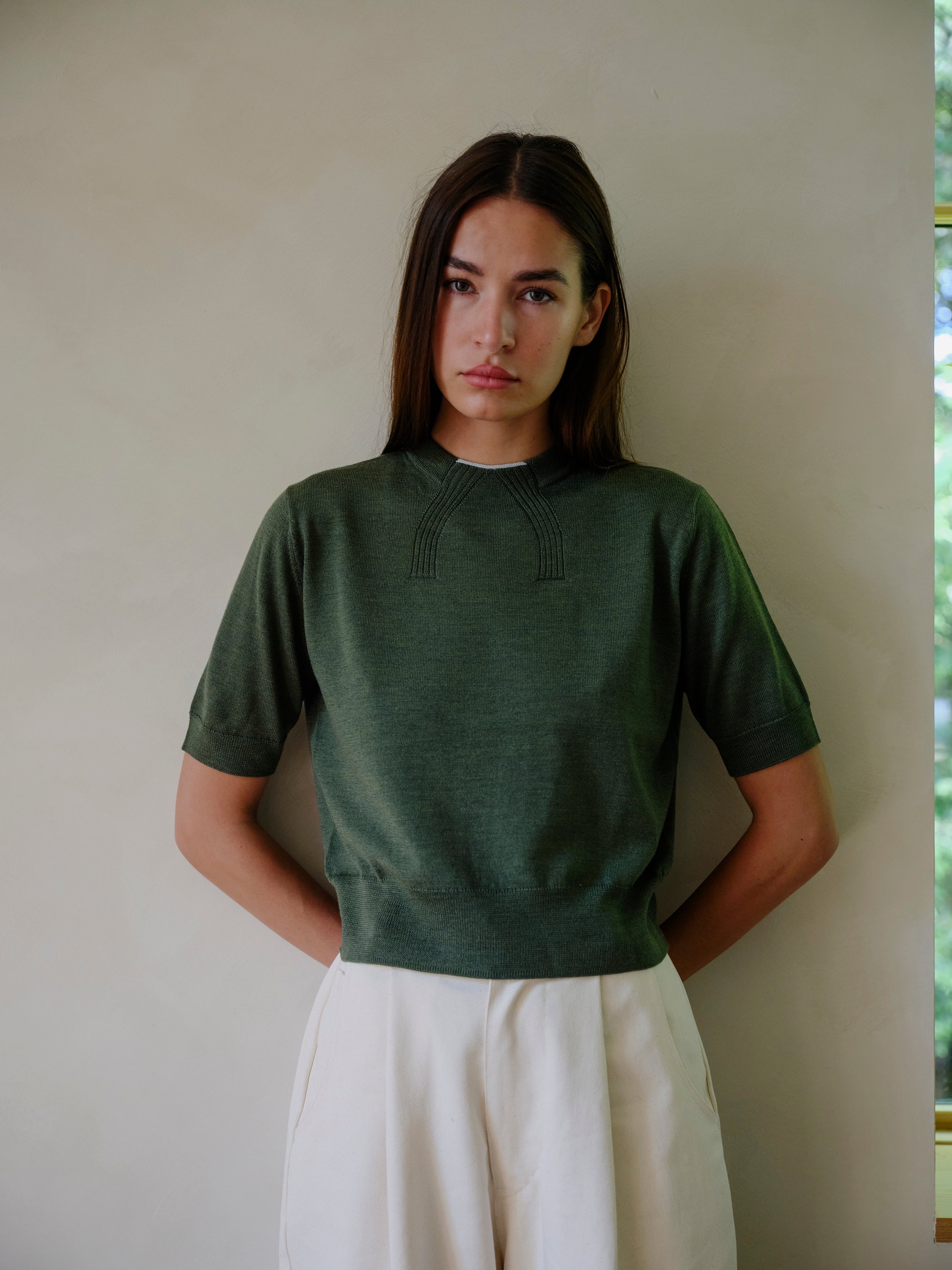 Peak Sweater Tee - Terra