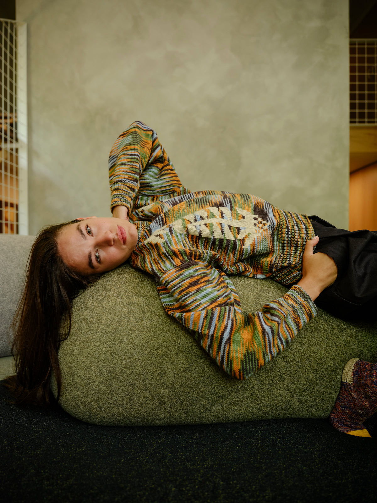Cone Flower Sweater - Storm