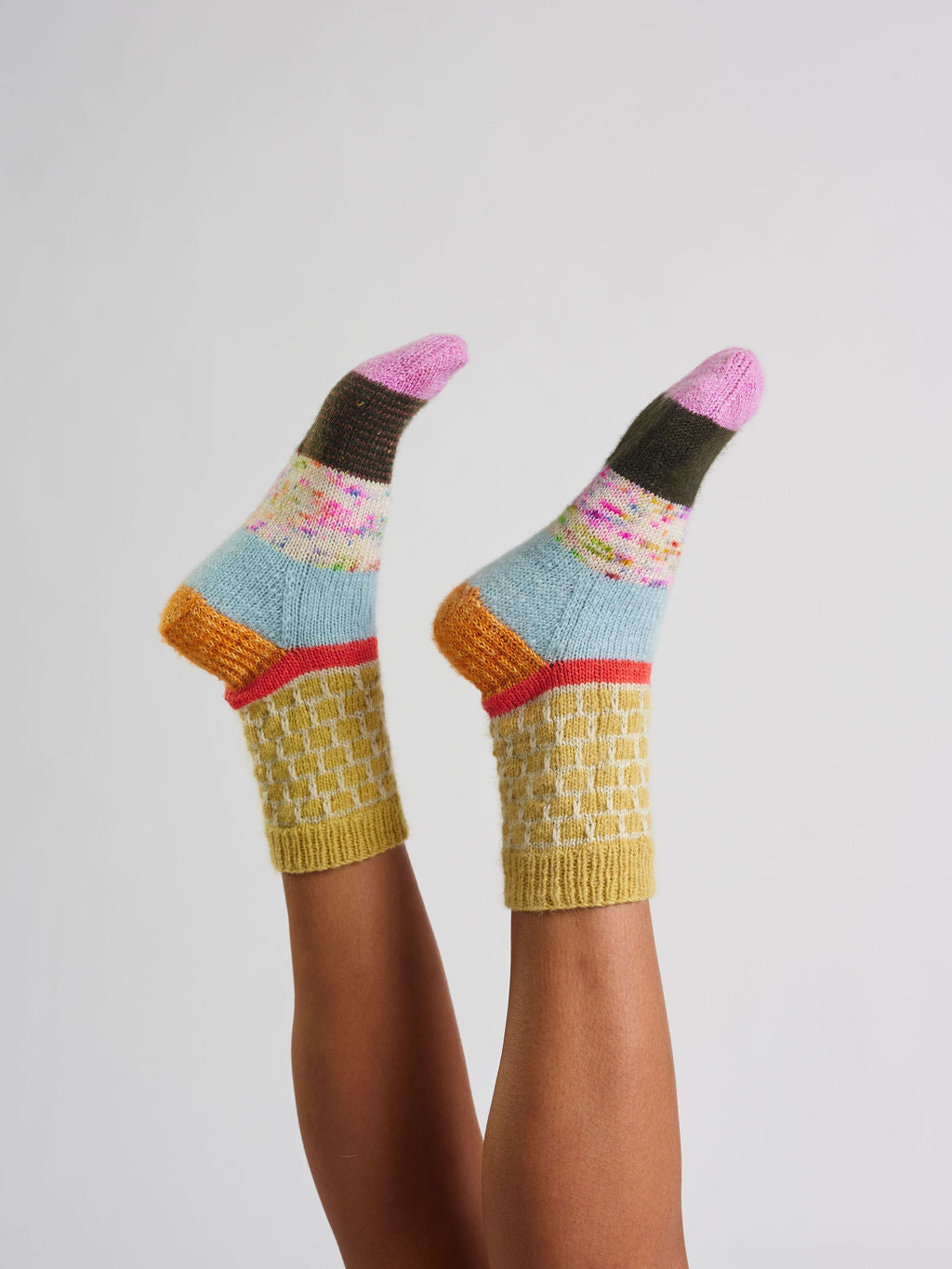 Blocky Sockies Pattern