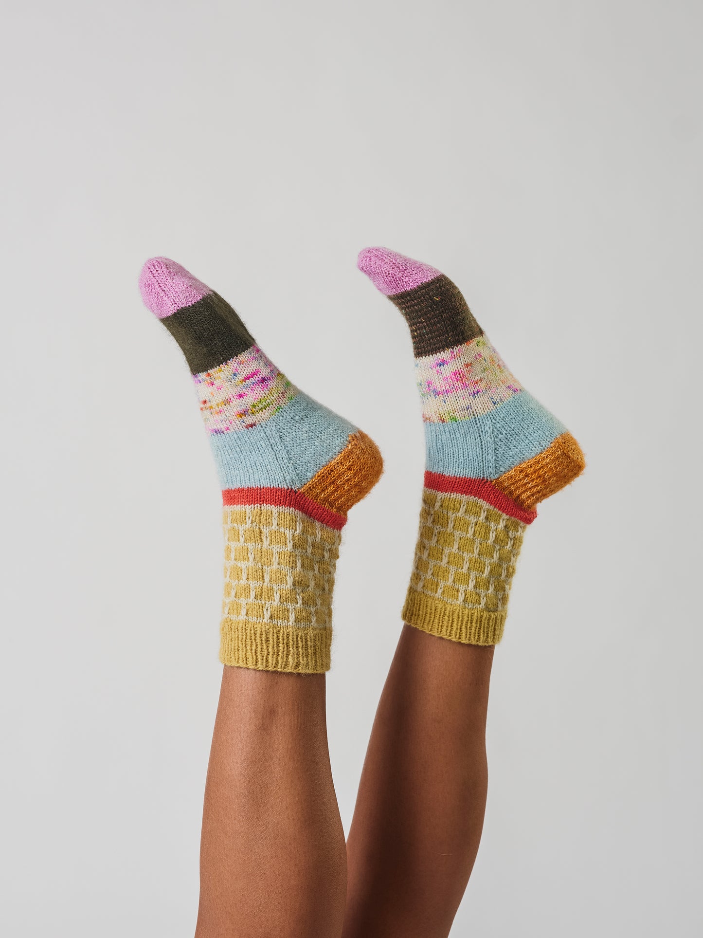 Blocky Sockies Pattern