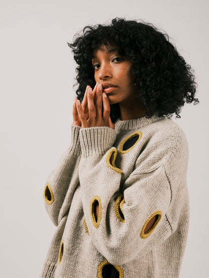 Birch Holes Sweater