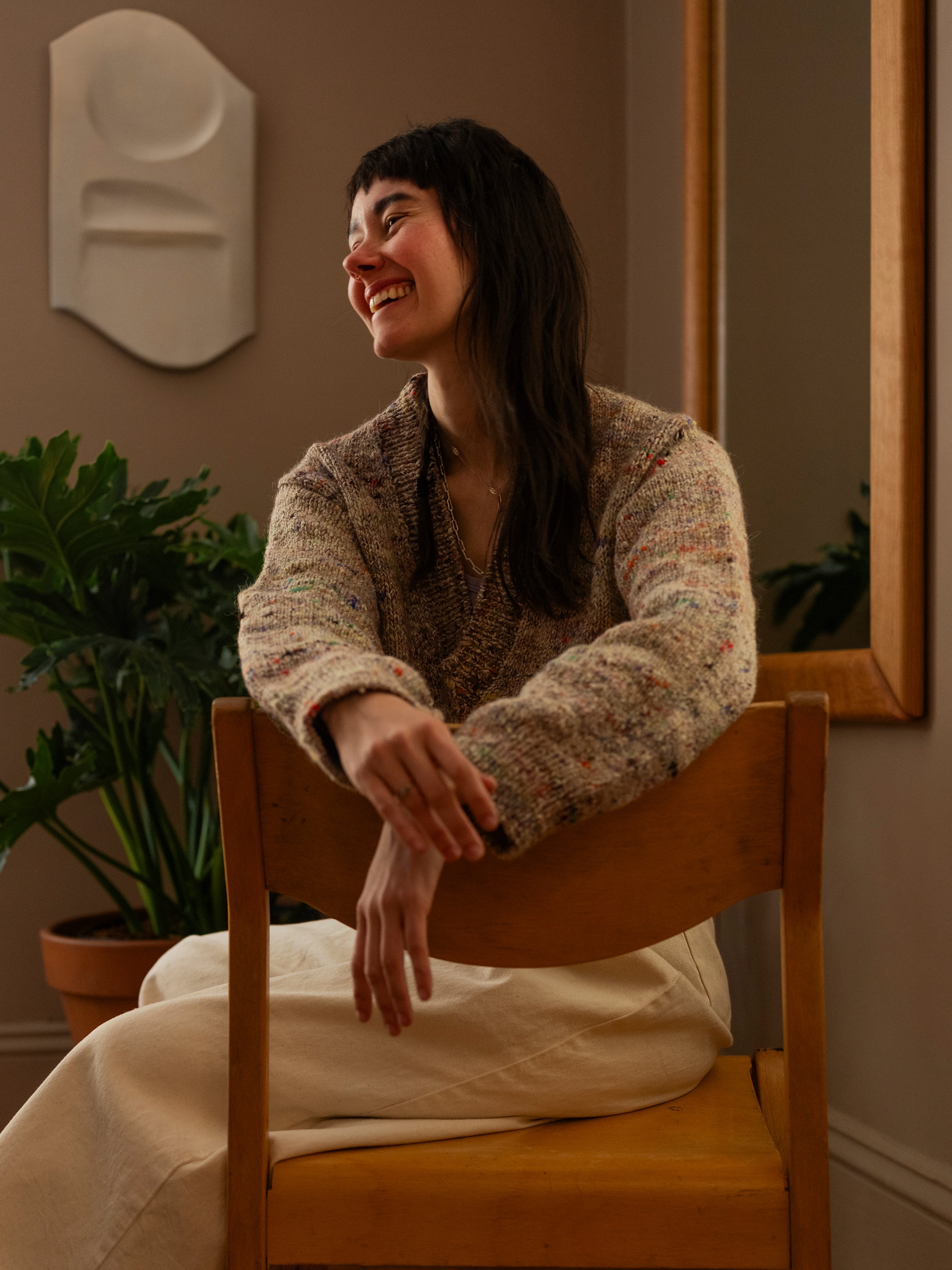 Classic Deep V Pullover Pattern