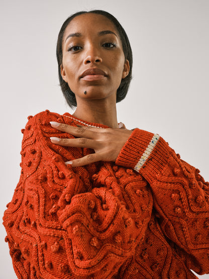 Wavvy Cable Sweater Pattern