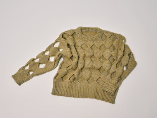 Pre-Order Early Nov. Citrine Diamond Sweater