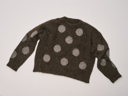 Walnut Dots Sweater