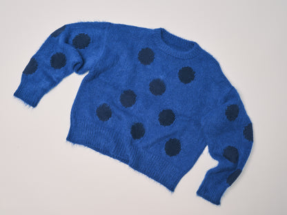 Cerulean Dots Sweater