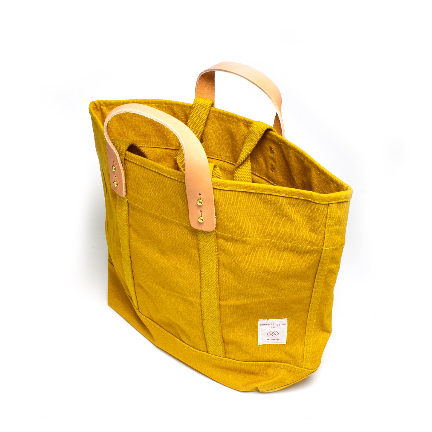 Small East West Tote- Chartreuse