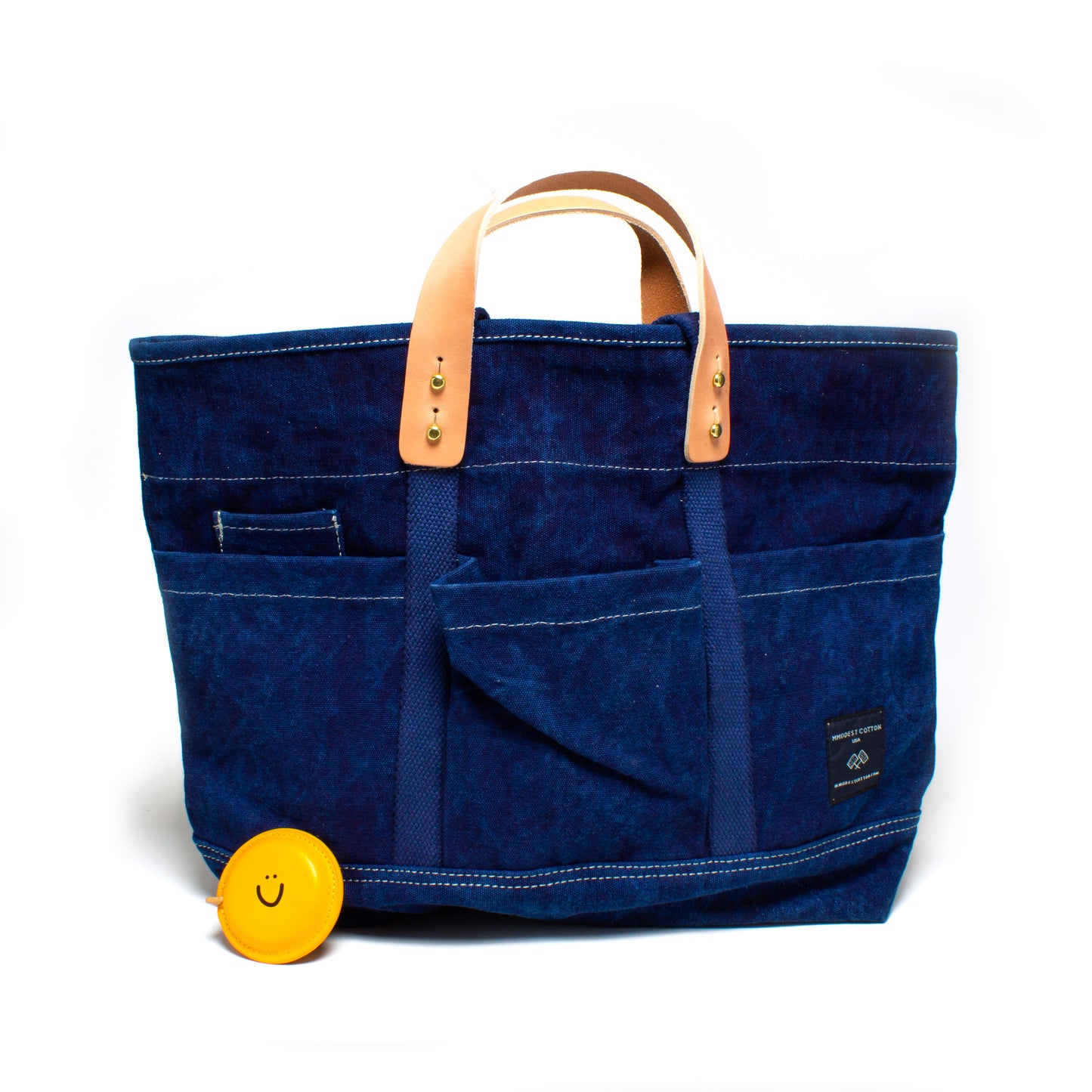 Construction Tote- Dark Indigo