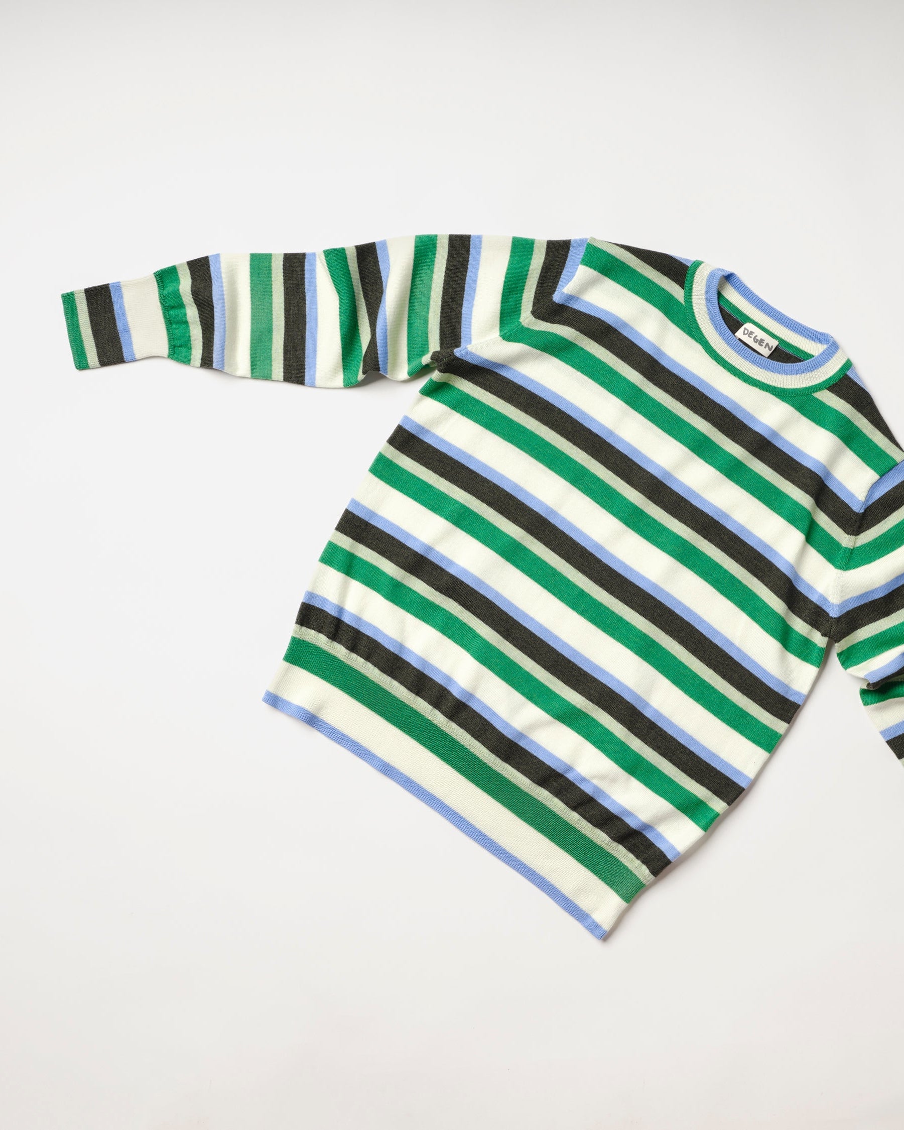 Meadow Striped Crew