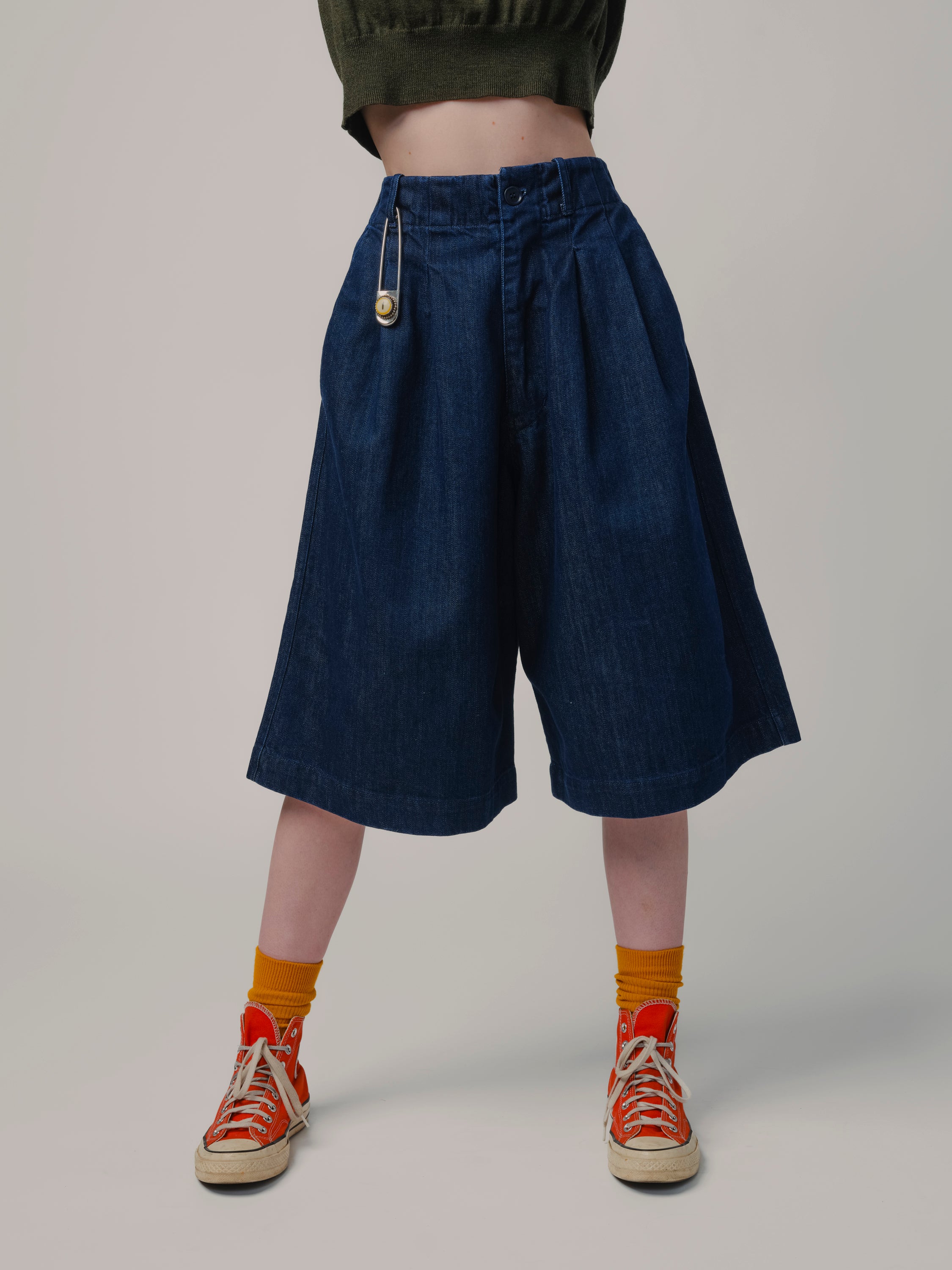 Indigo Denim Woven Short