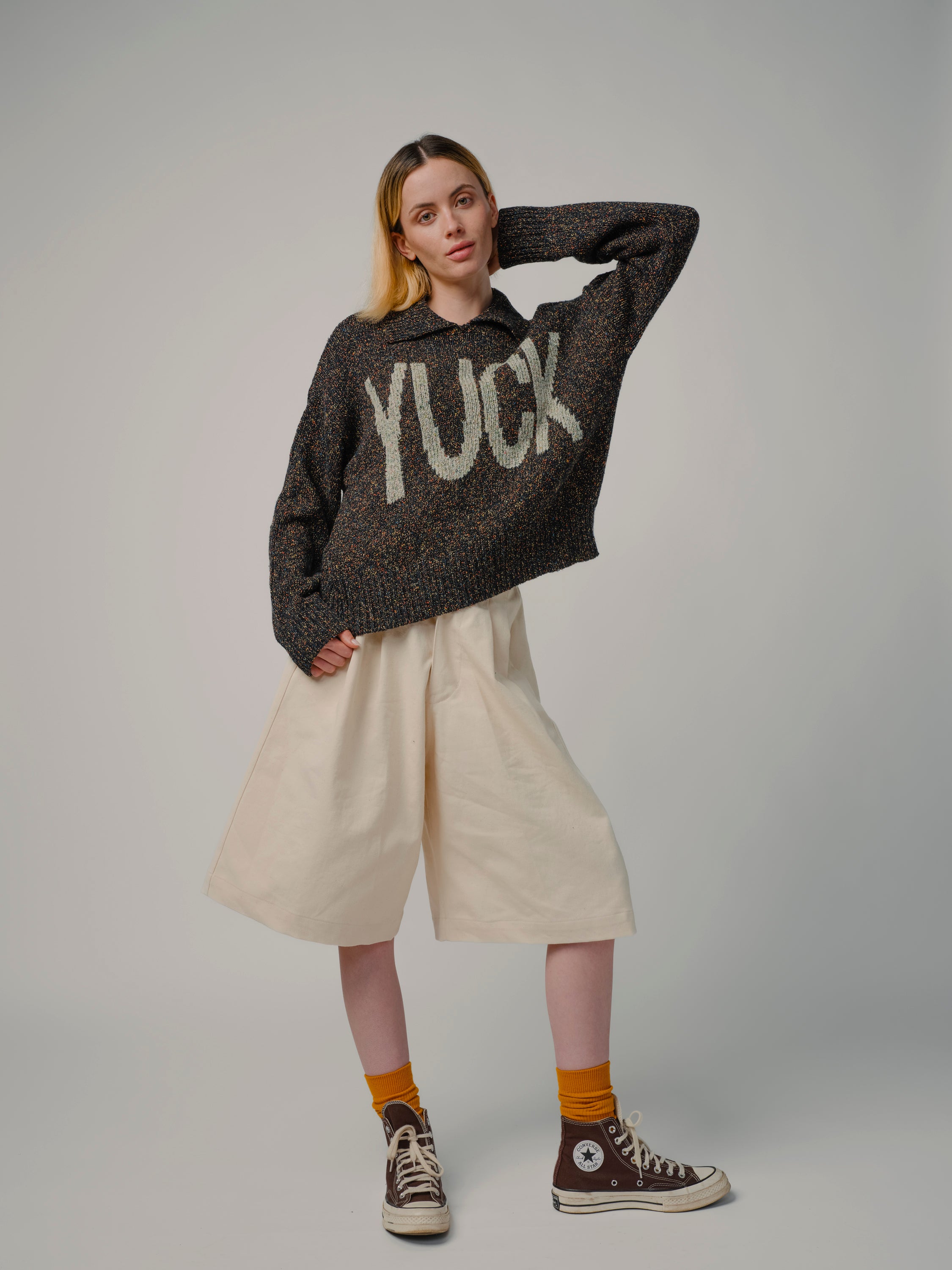 Void Yuck Collared Sweater