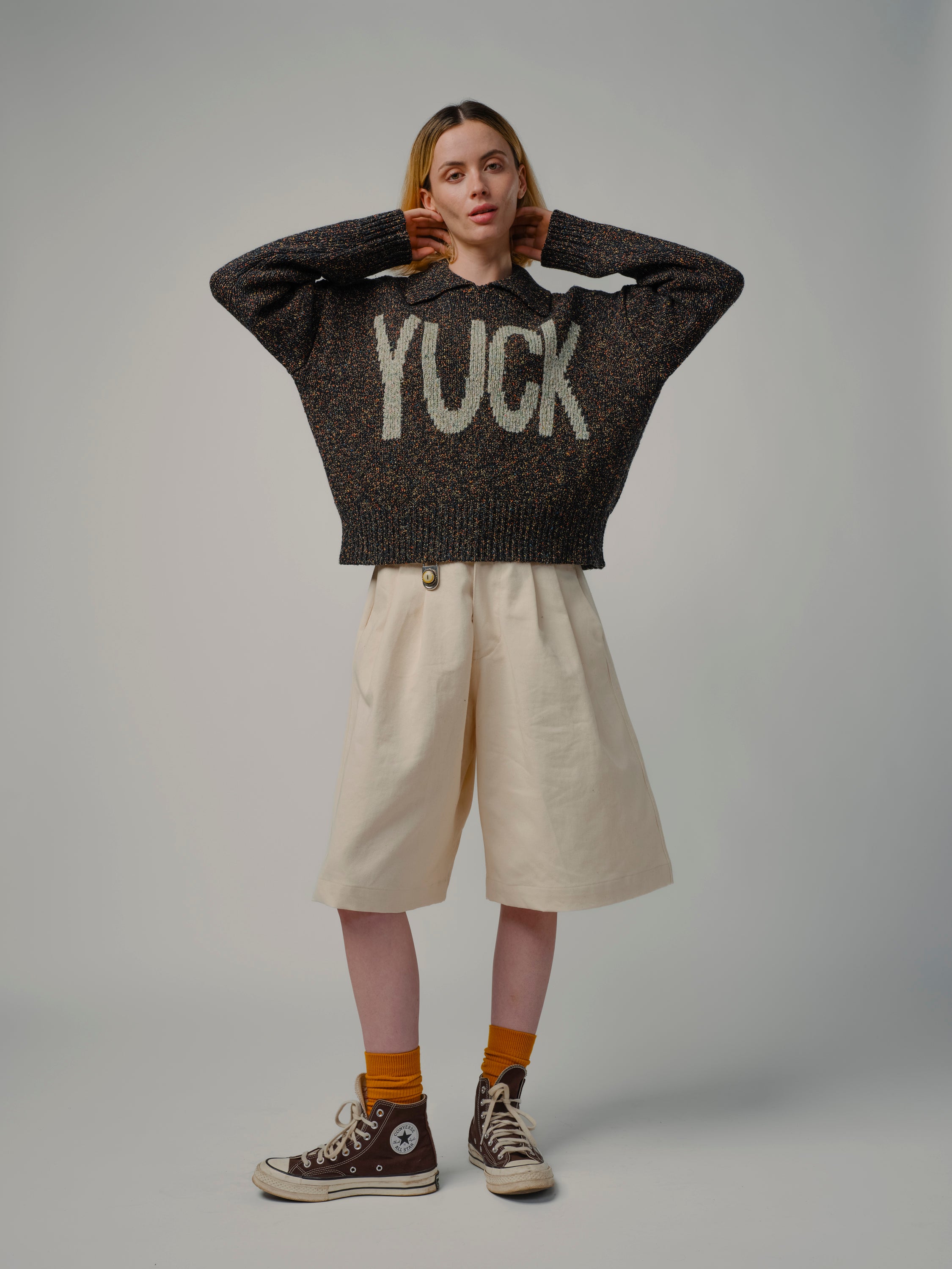 Void Yuck Collared Sweater