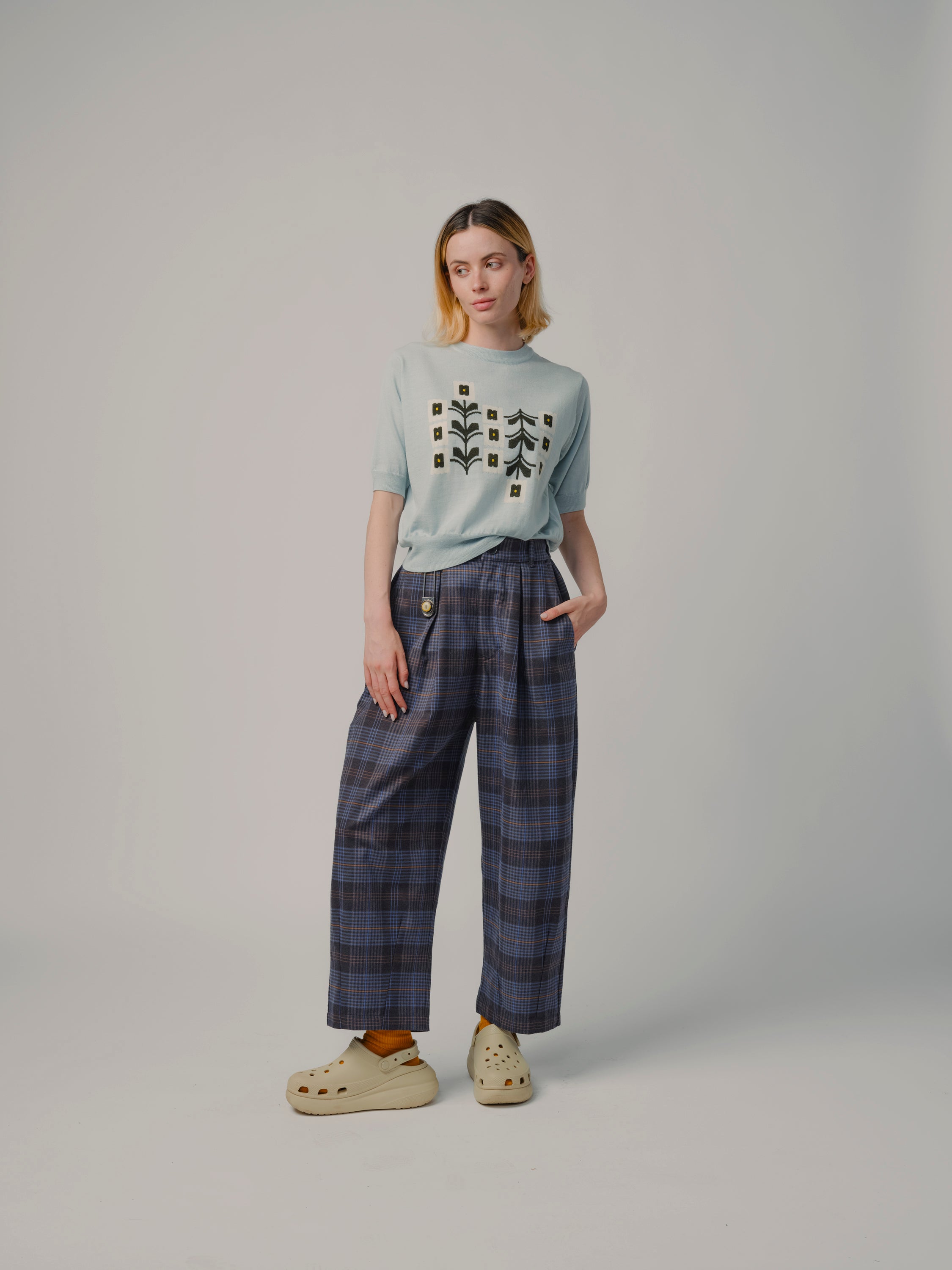 Hellebore Flower Sweater Tee