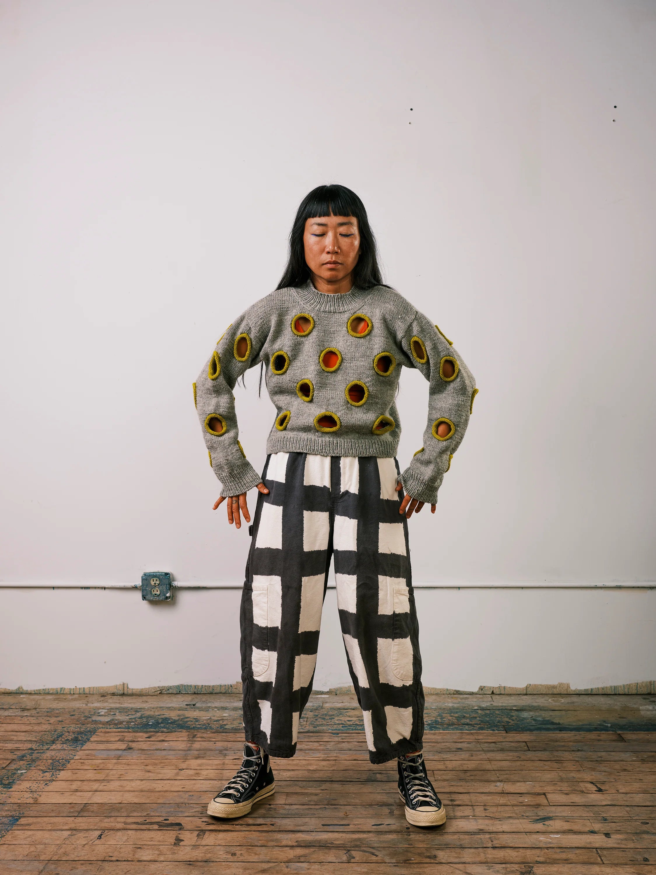 Holes Sweater Pattern
