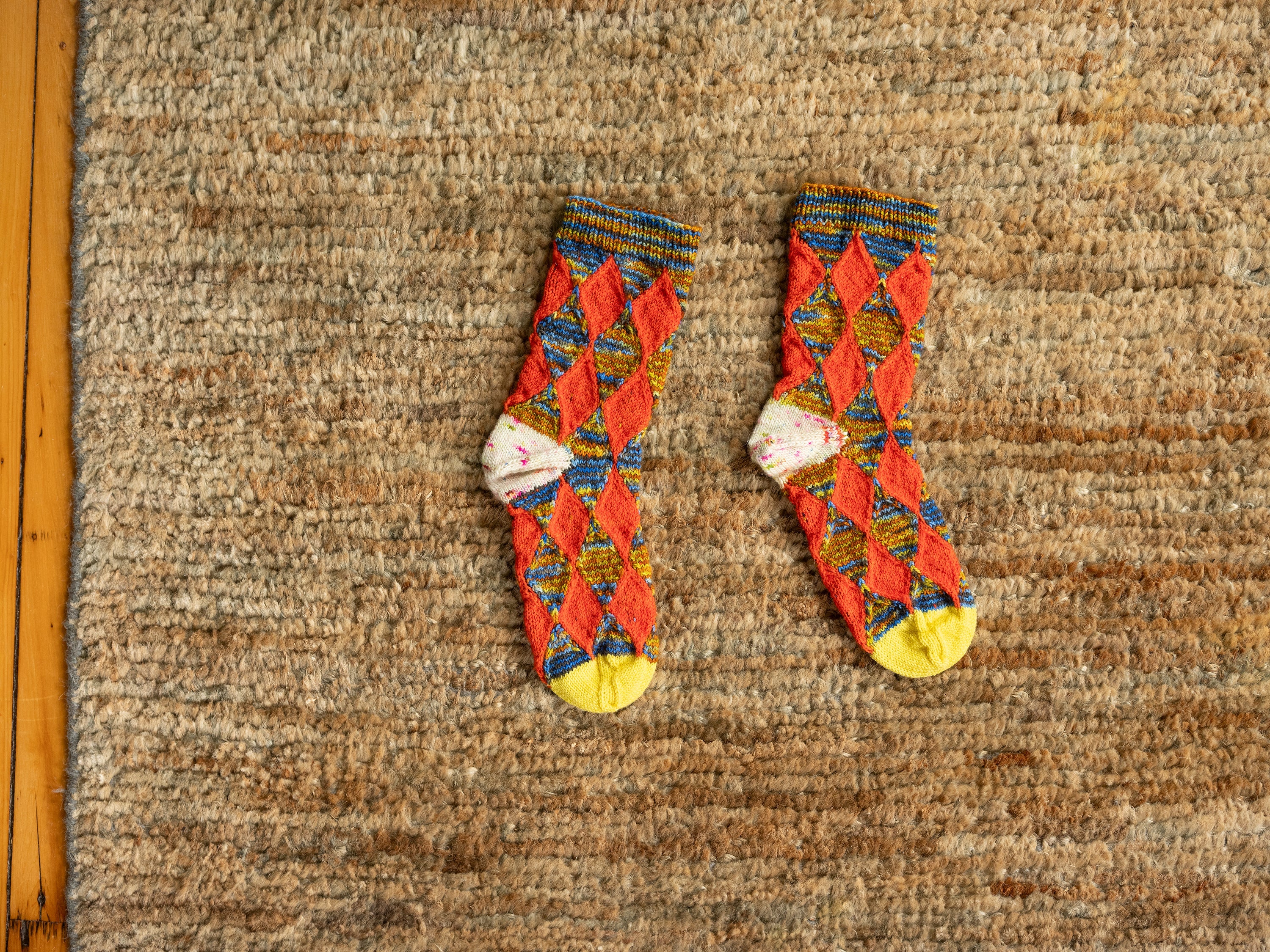 Harlequin Socks Pattern