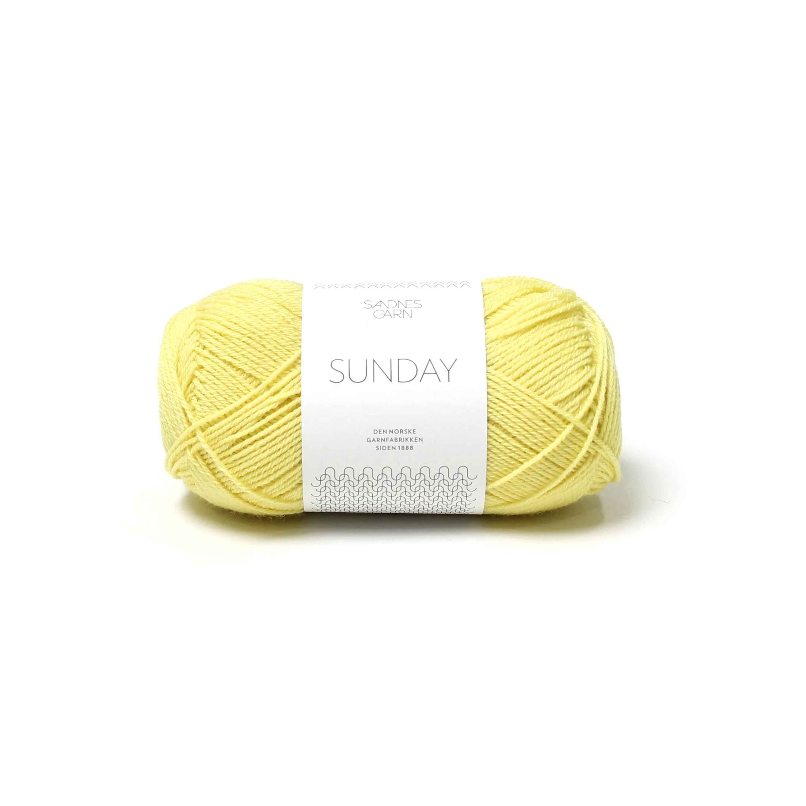 Sandes Garn - Sunday - 9004 Lemon