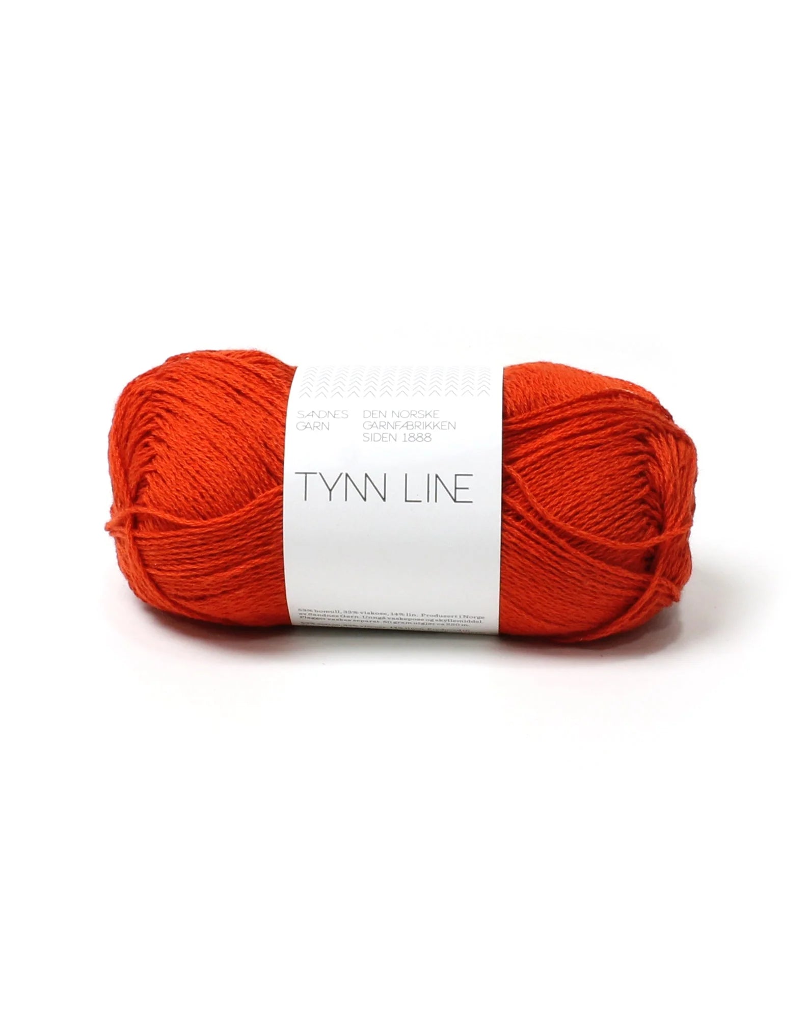 Sandes Garn - Tynn Line - 3819 Spicy Orange