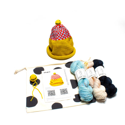 DEGEN Checkered Happy Hat Kit