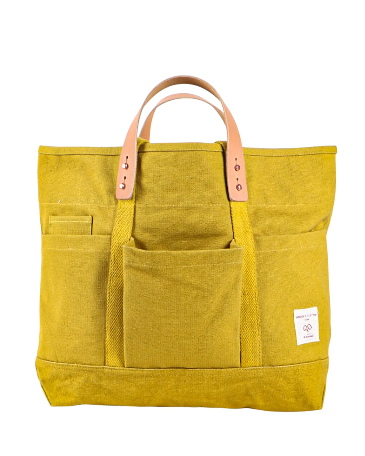 Construction Tote- Chartreuse