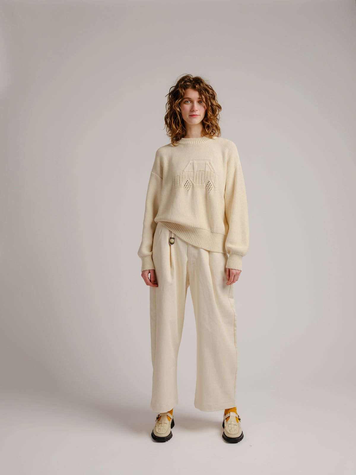 X90 Sweater - Bone