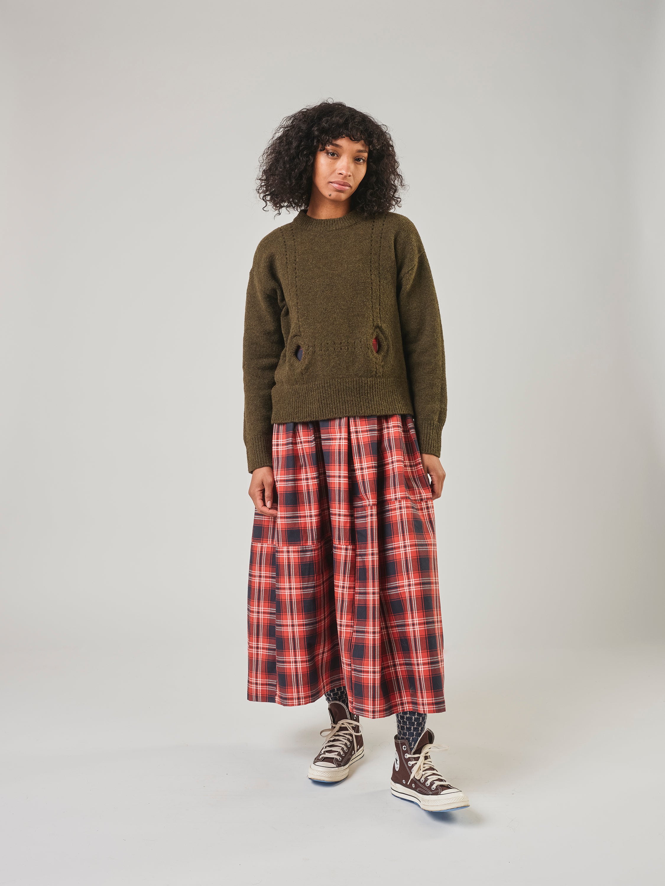 Spruce Diamond Pullover