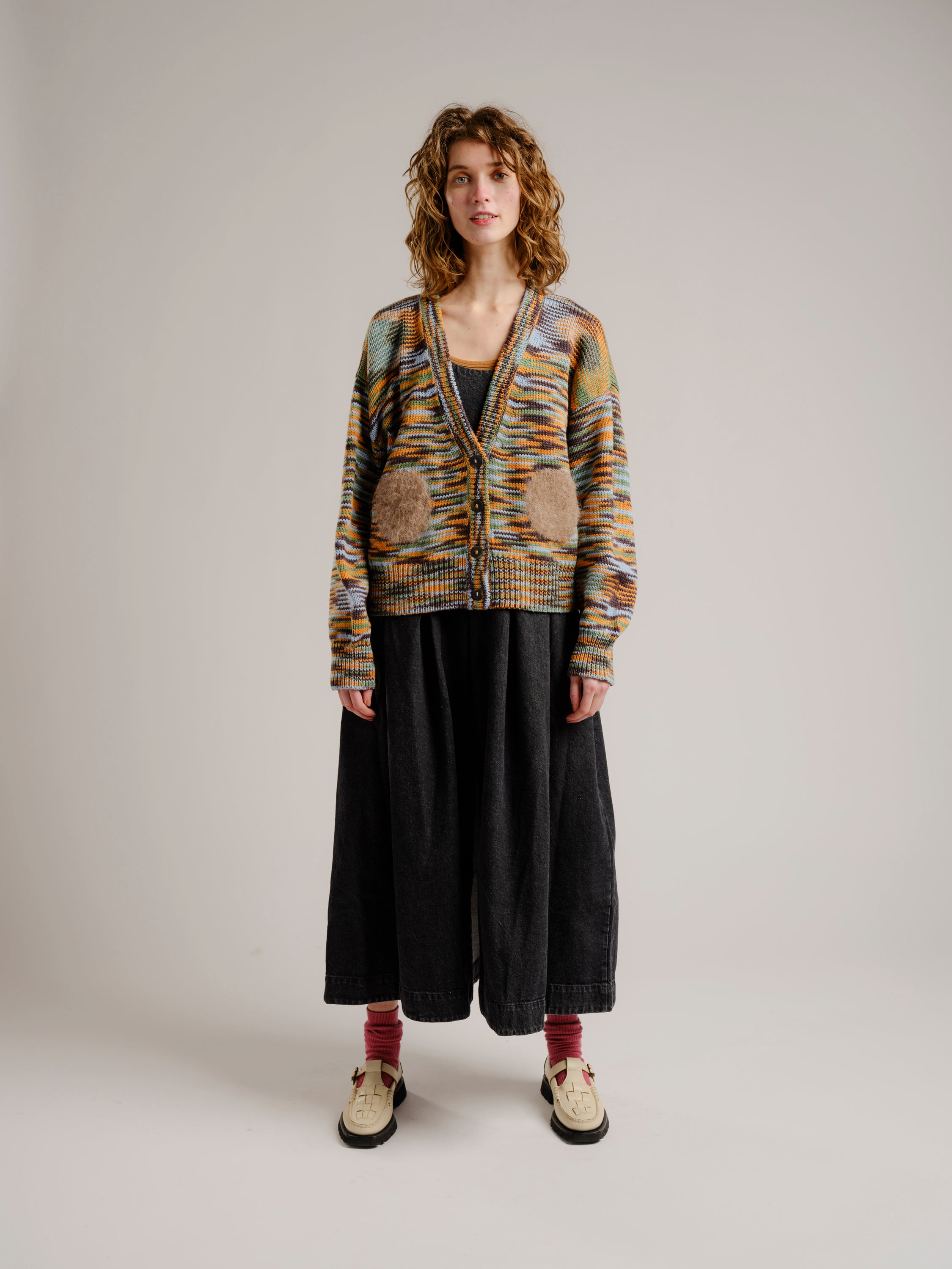 Edie Dress - Black Denim