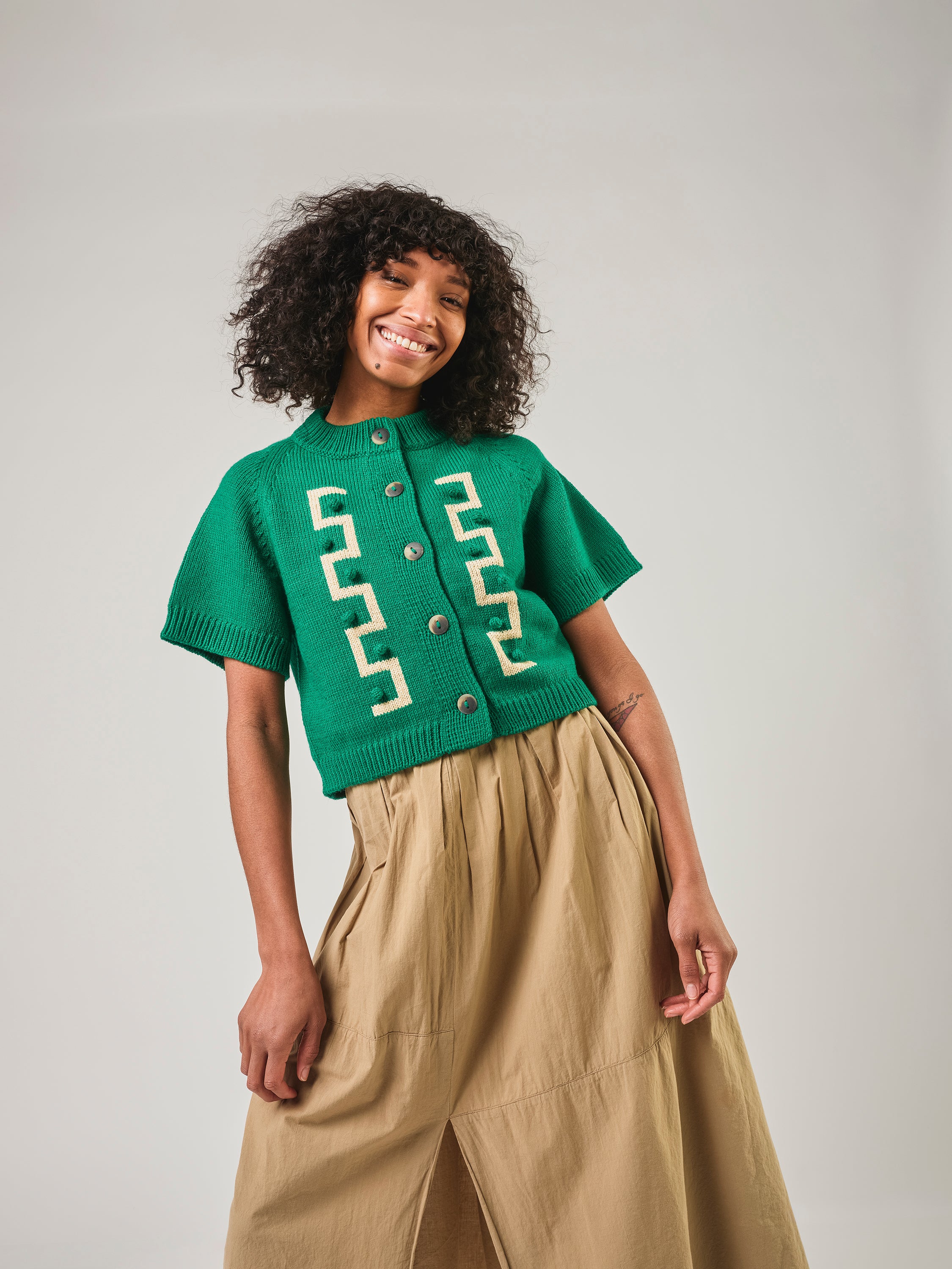 Kelly Key Cardigan Tee