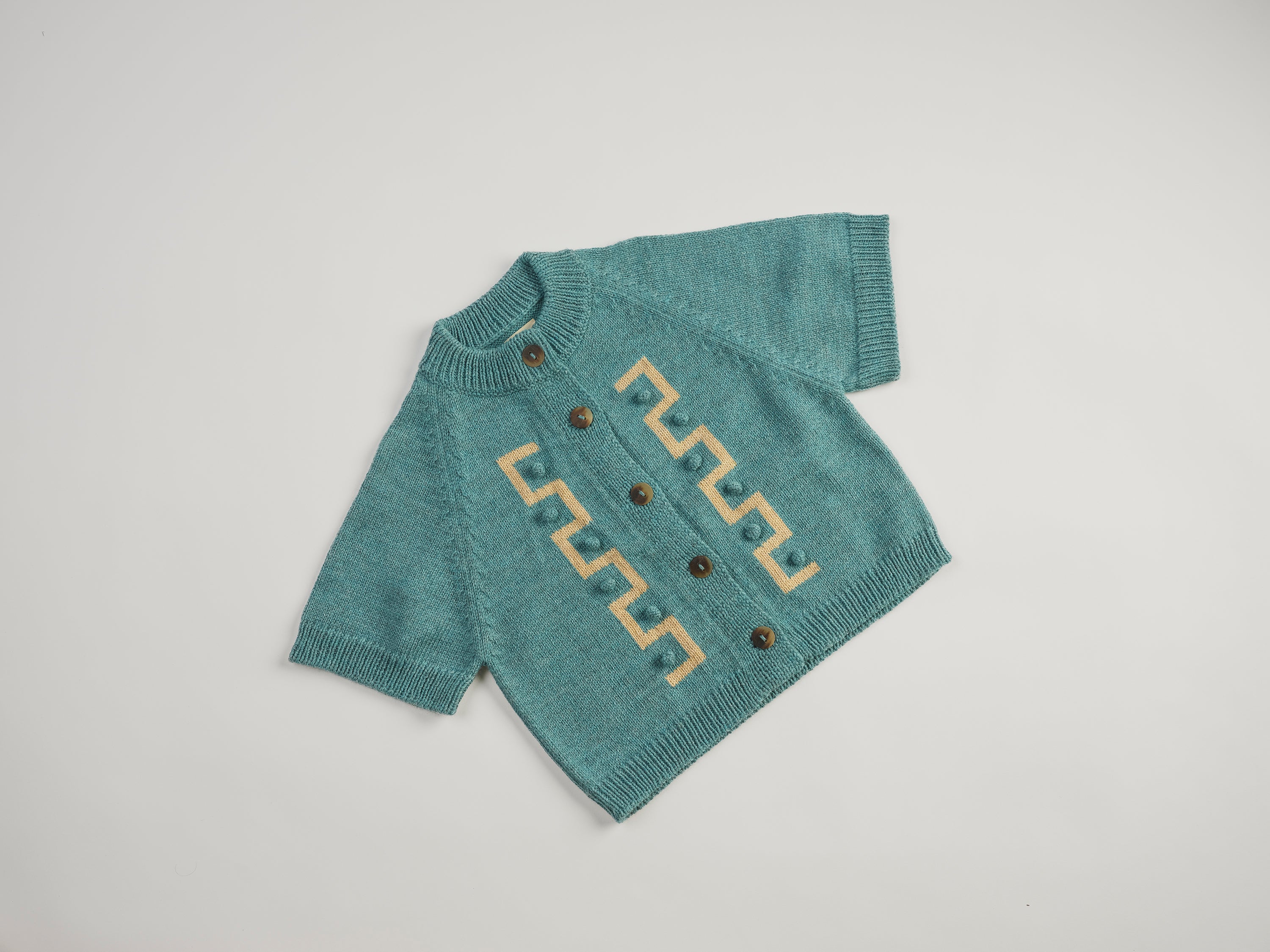 Sky Key Cardigan Tee