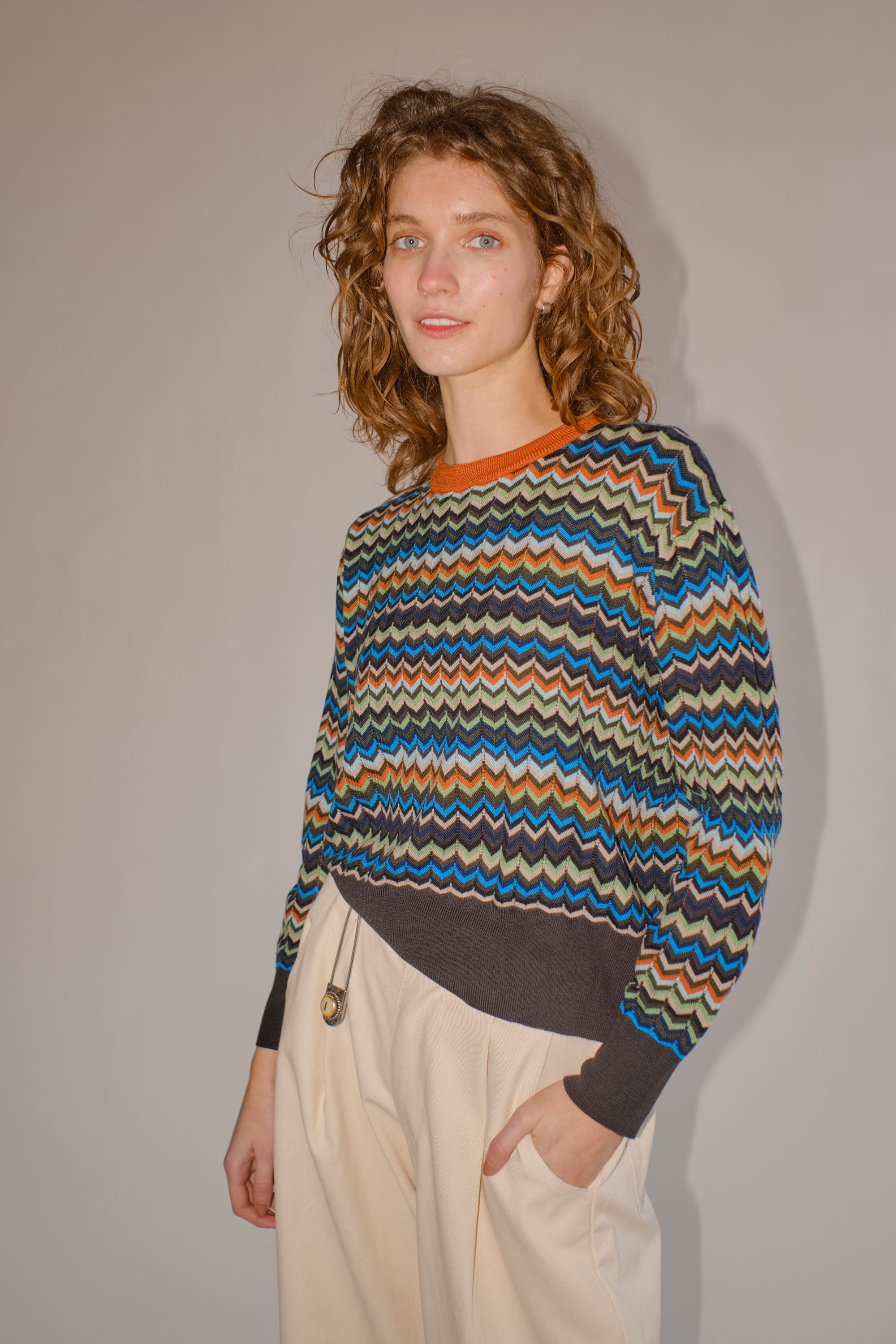 Mini Mizzoni Sweater - Evening