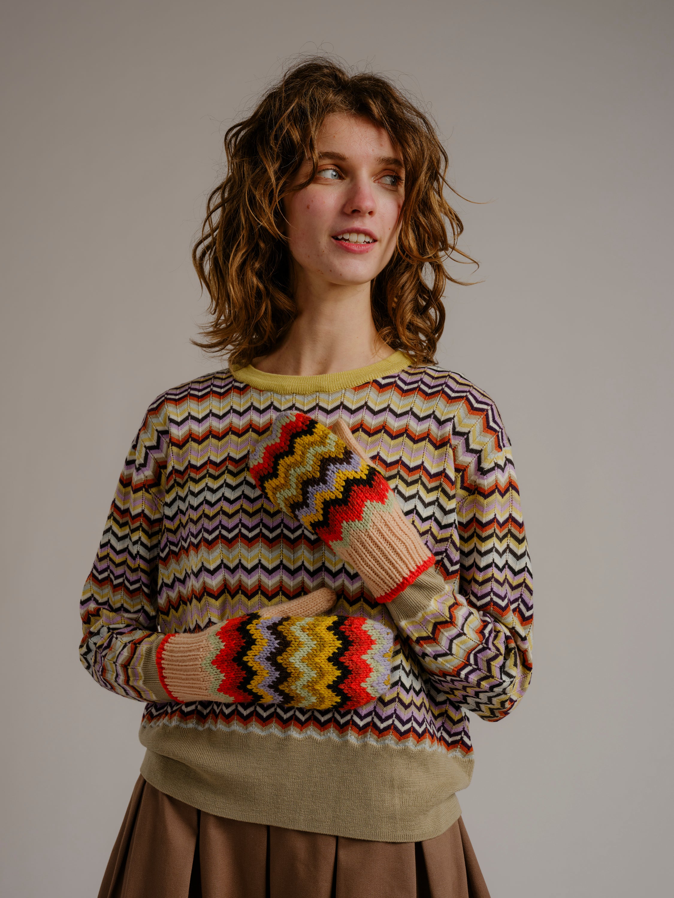 Mini Mizzoni Sweater - Morning