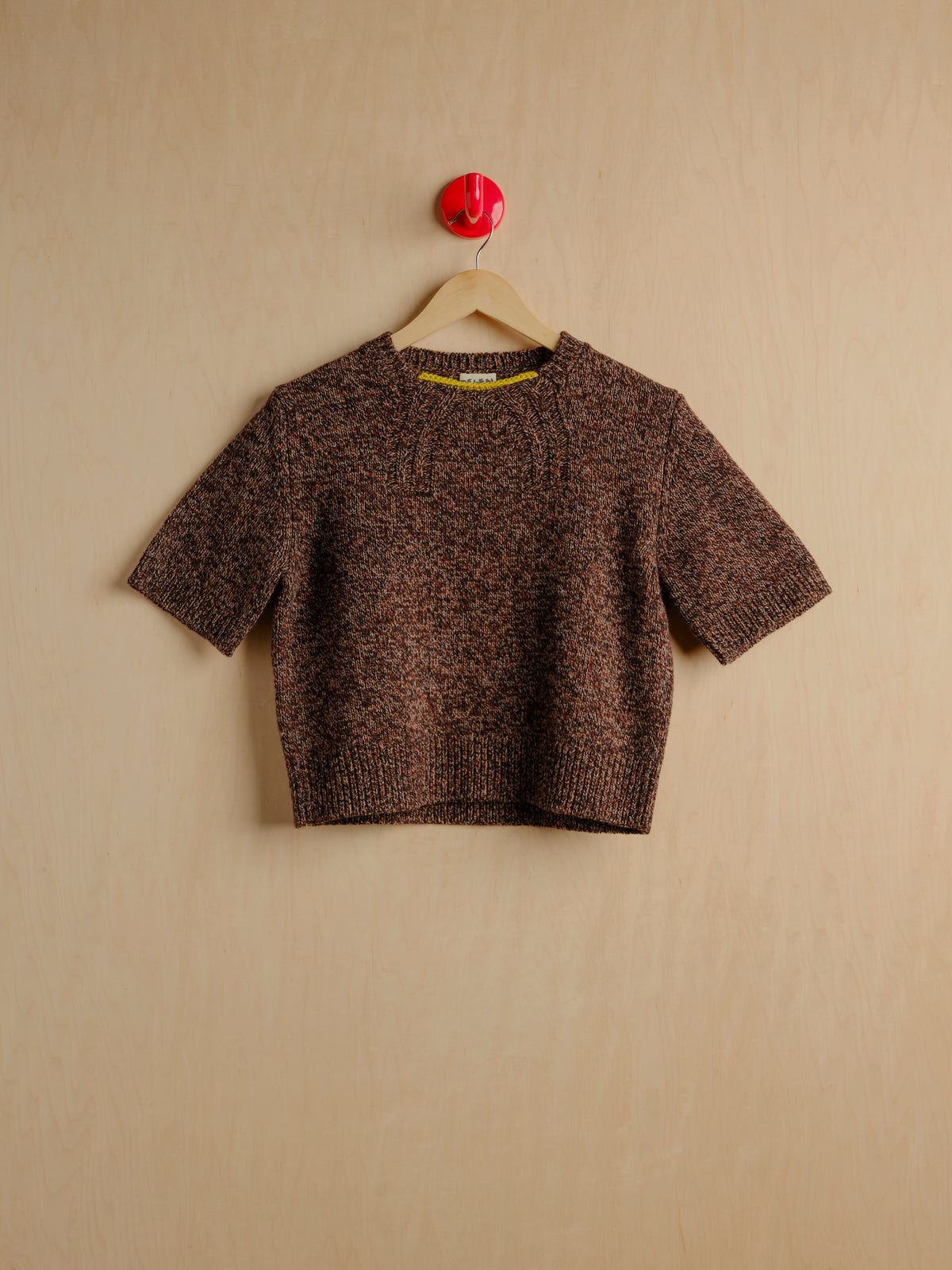 Peak Tee - Walnut Marl