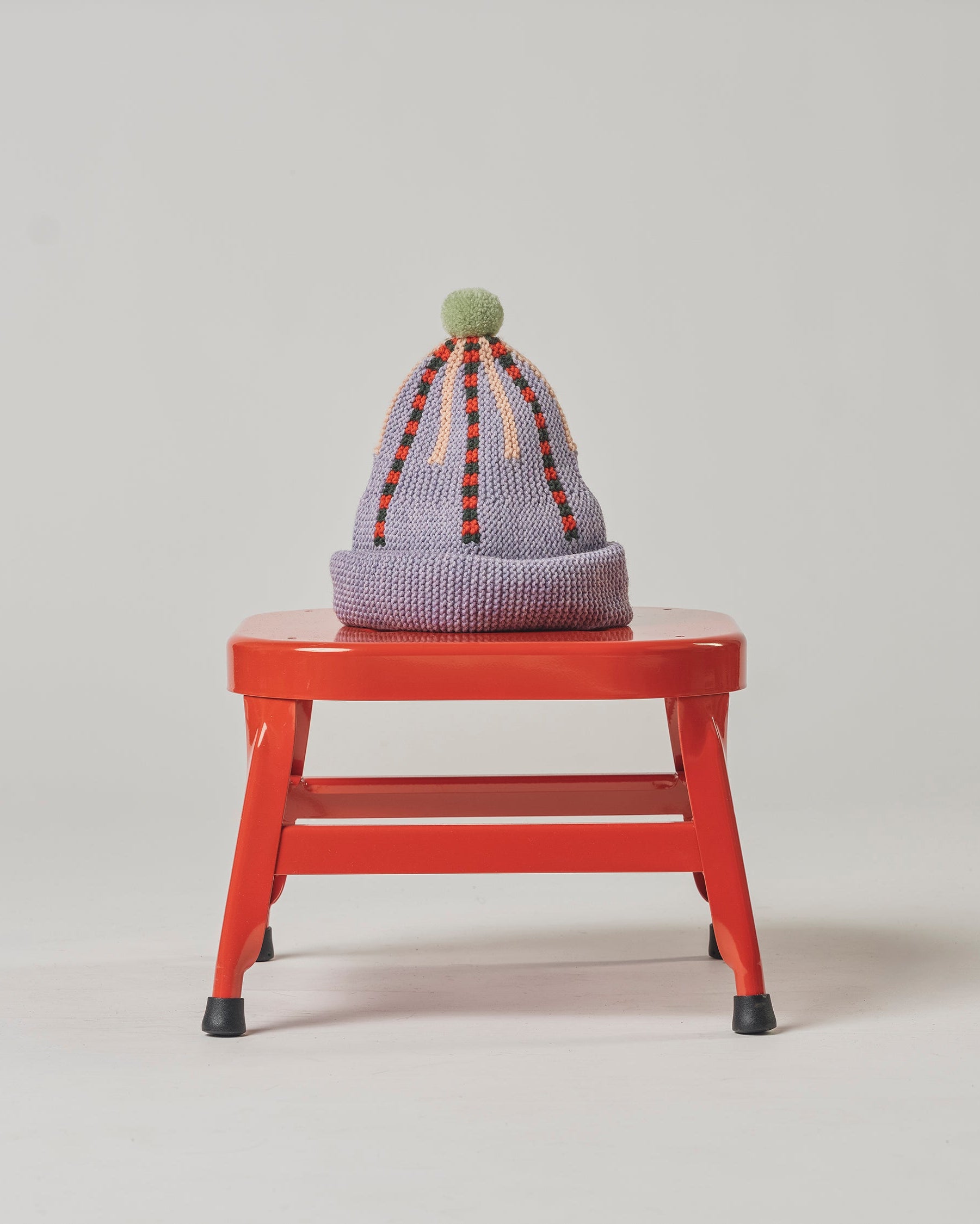 Lilac Star Beanie