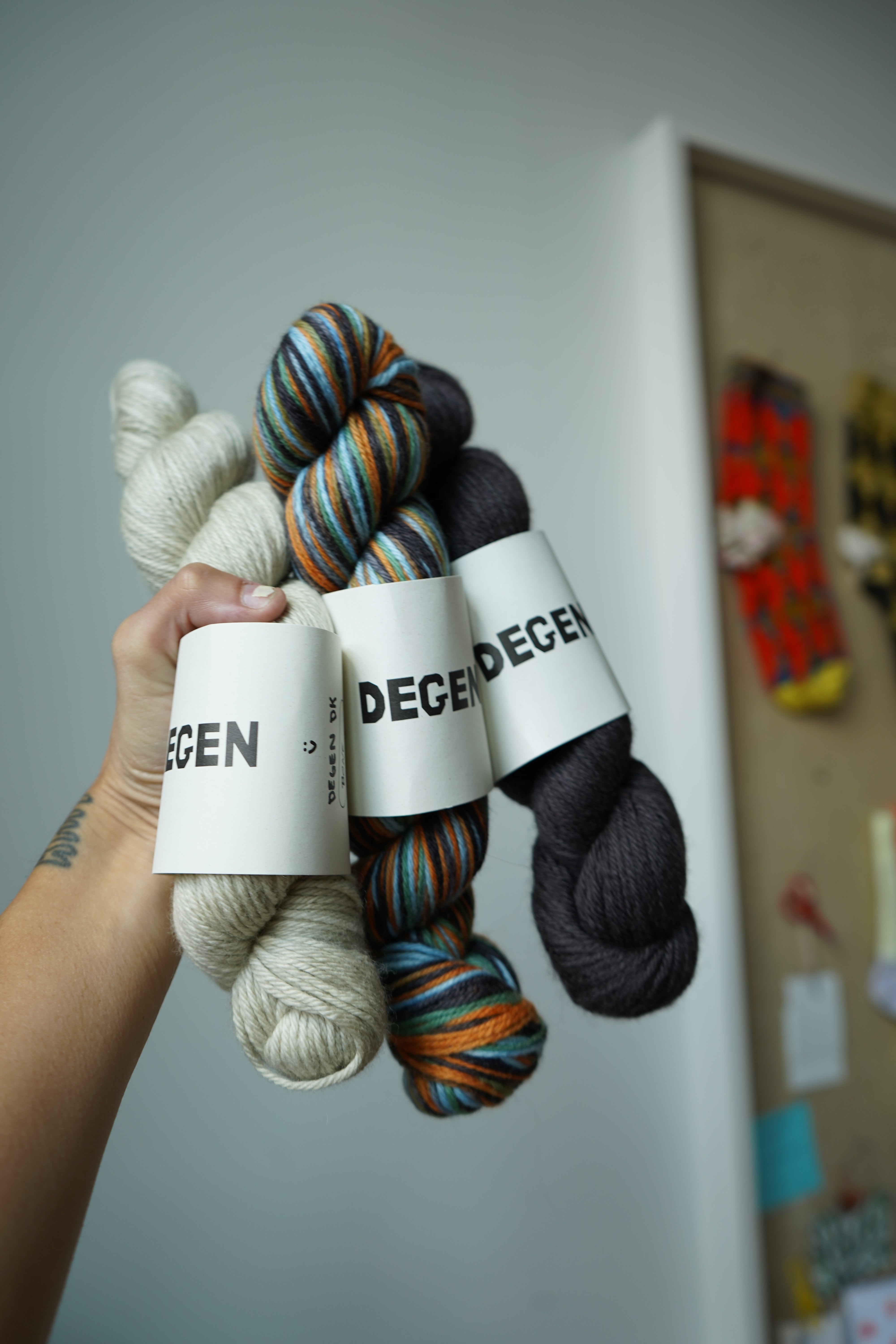 DEGEN DK Merino Yarn - Storm